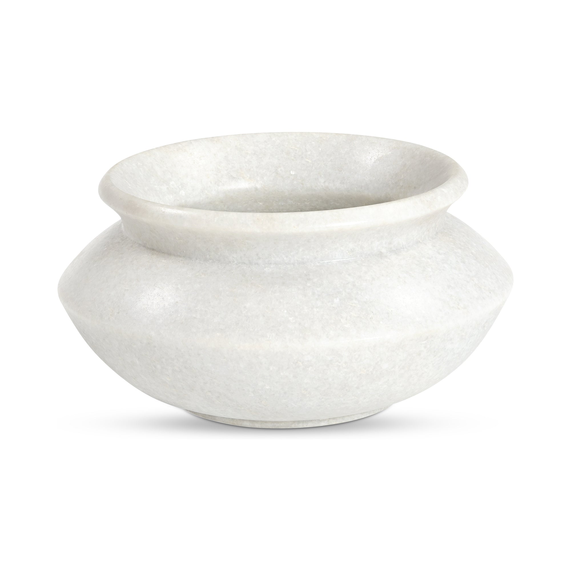 Romano Vessel White Marble by Moe's Home Collection