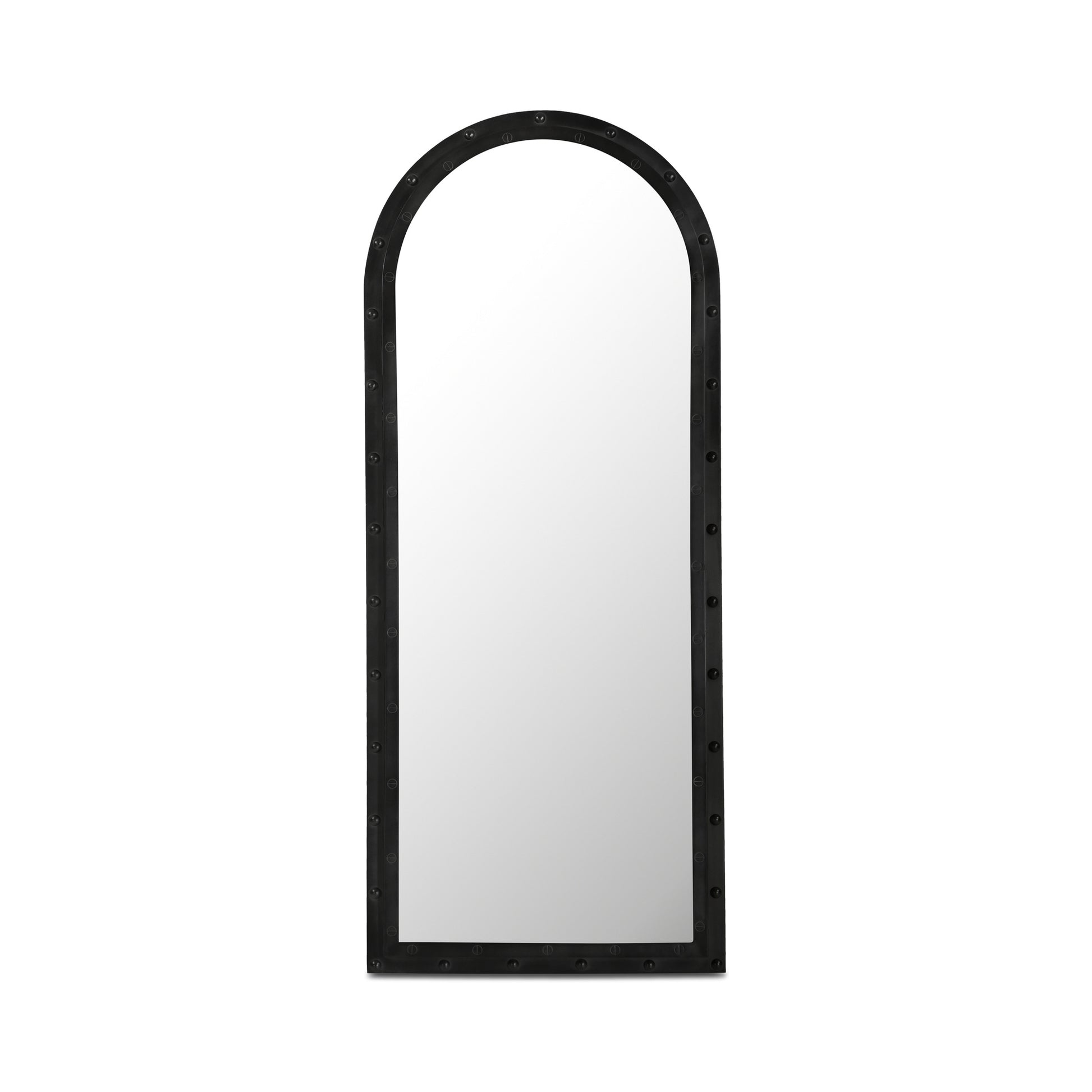 Hughes Floor Mirror Iron Grey by Moe's Home Collection