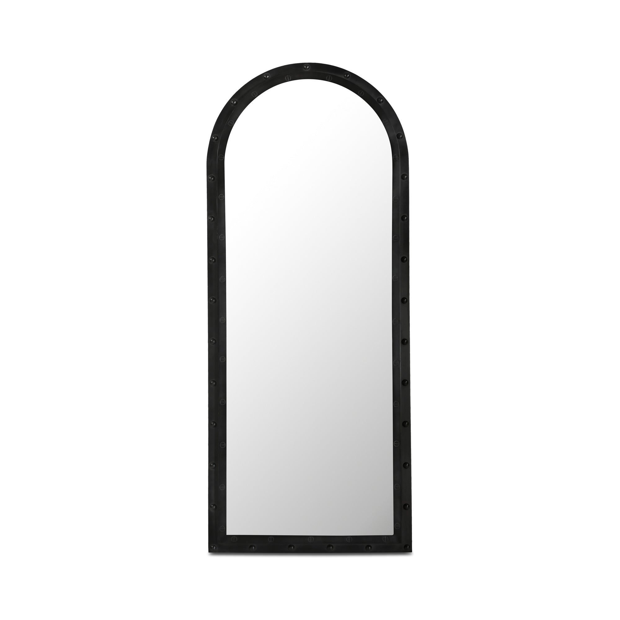 Hughes Floor Mirror Iron Grey by Moe's Home Collection