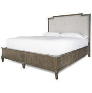 Playlist Upholstered Headboard King Panel Bed