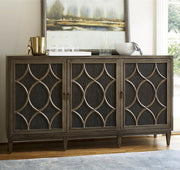 Playlist Vintage Oak 3 Door Sideboard Buffet