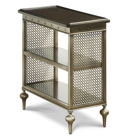 Proximity Industrial Bronze Metal Side Table
