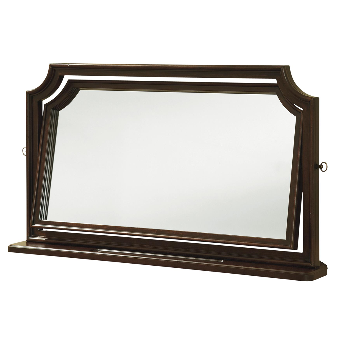 Proximity Cherry Wood 8 Drawer Dressing Chest with mirror