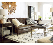 Proximity Wood and Bronze Metal Cocktail Table Set