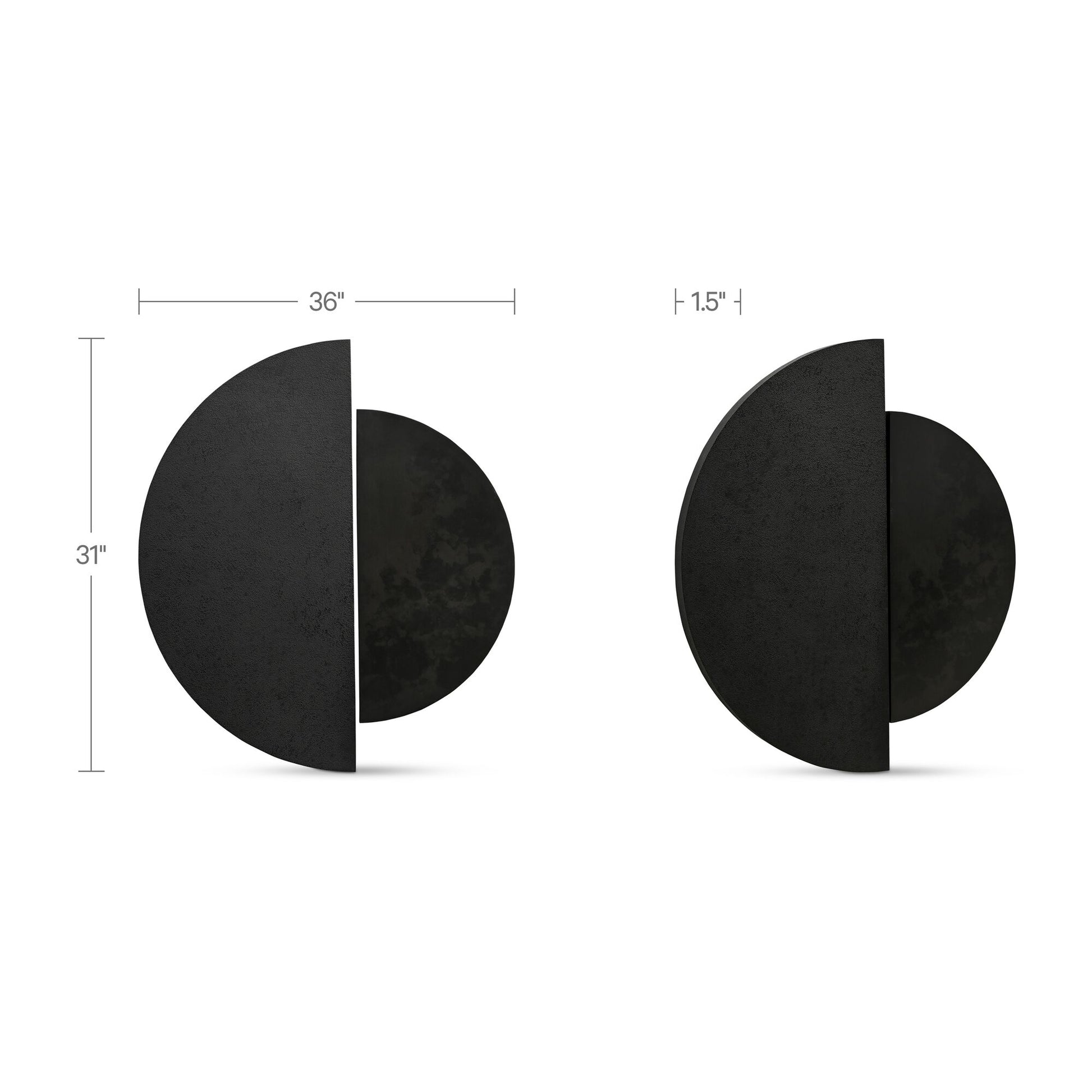 Meridian Wall Décor Black by Moe's Home Collection - view 3