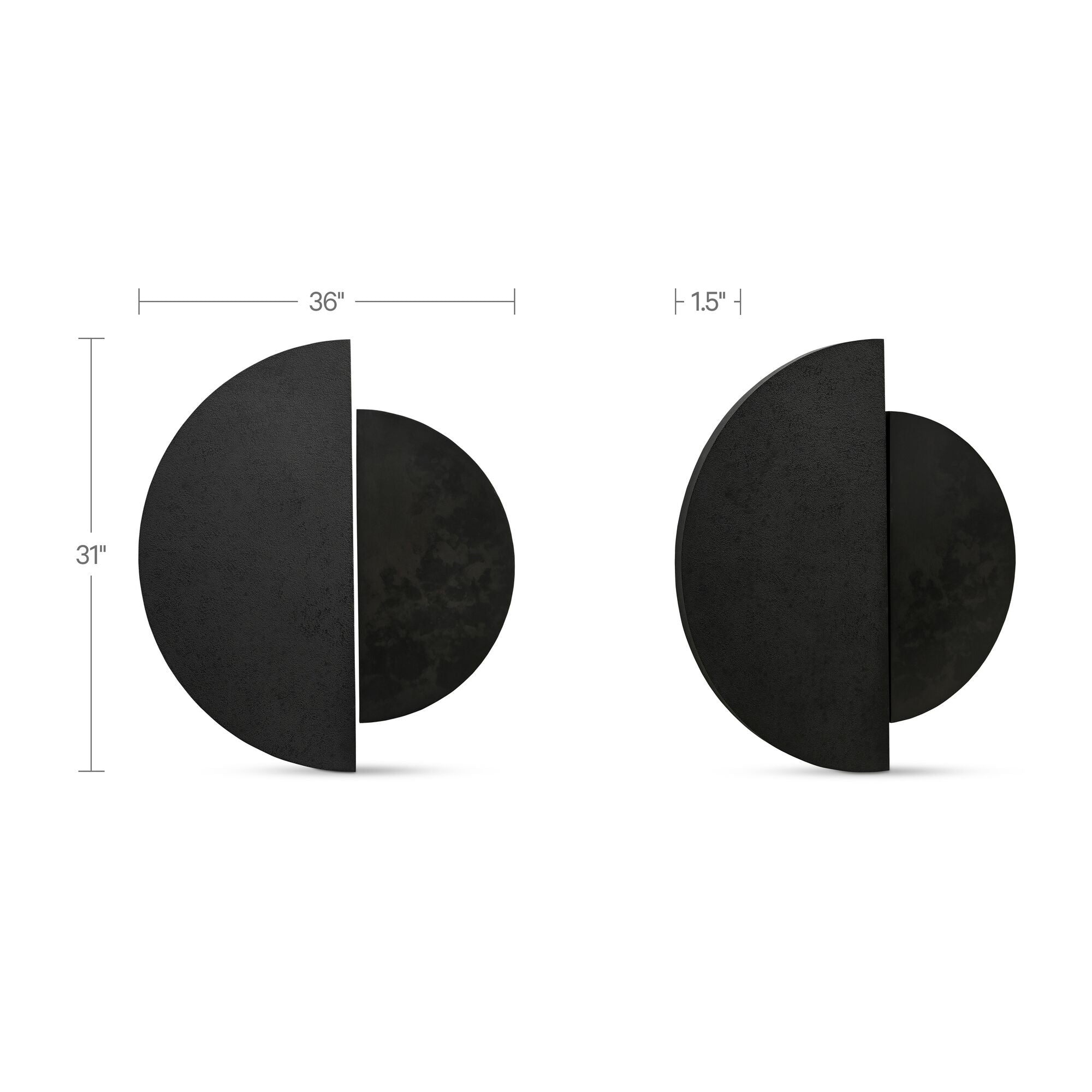 Meridian Wall Décor Black by Moe's Home Collection - view 3