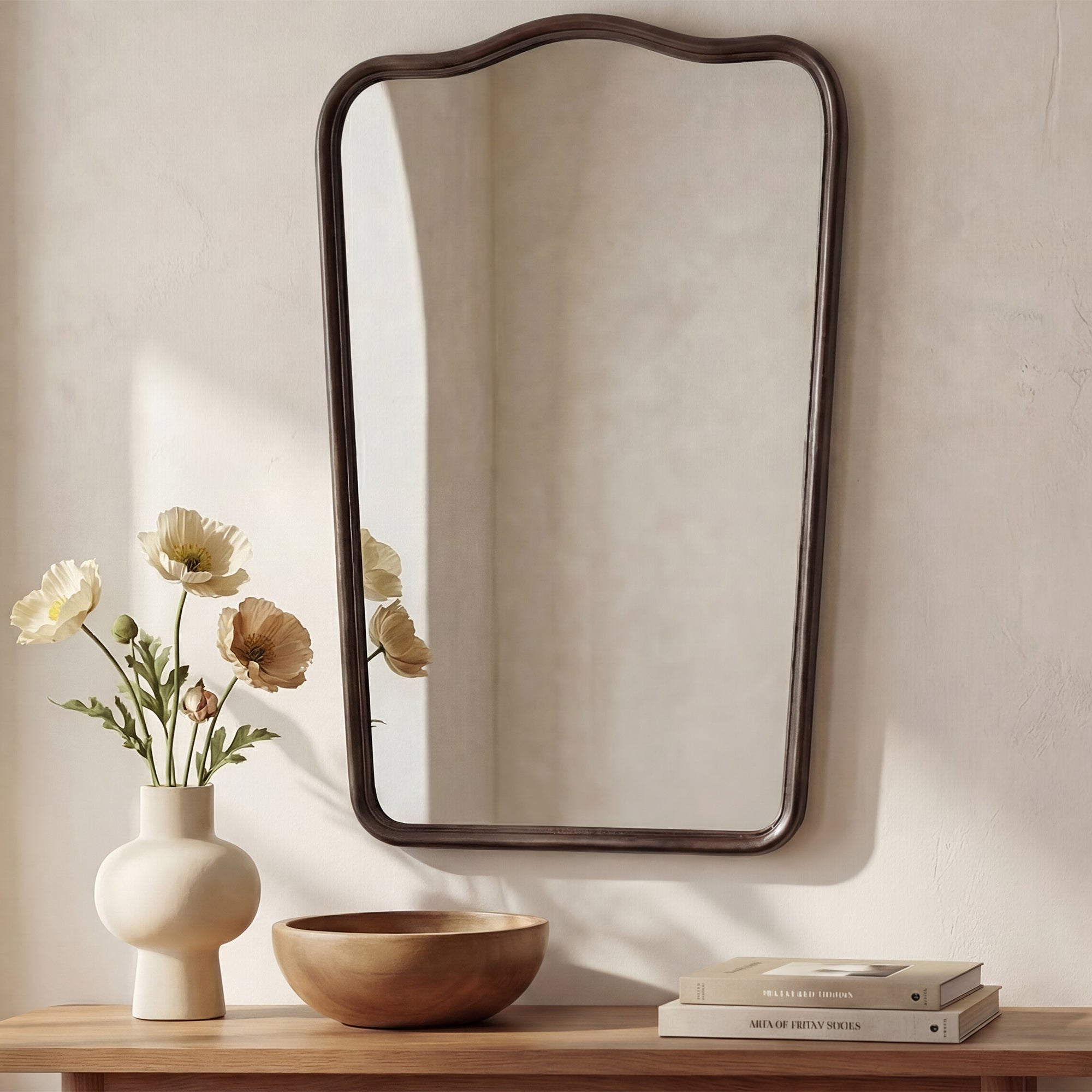Keyes Mirror Blackened Bronze Cast Aluminum by Moe's Home Collection - view 2