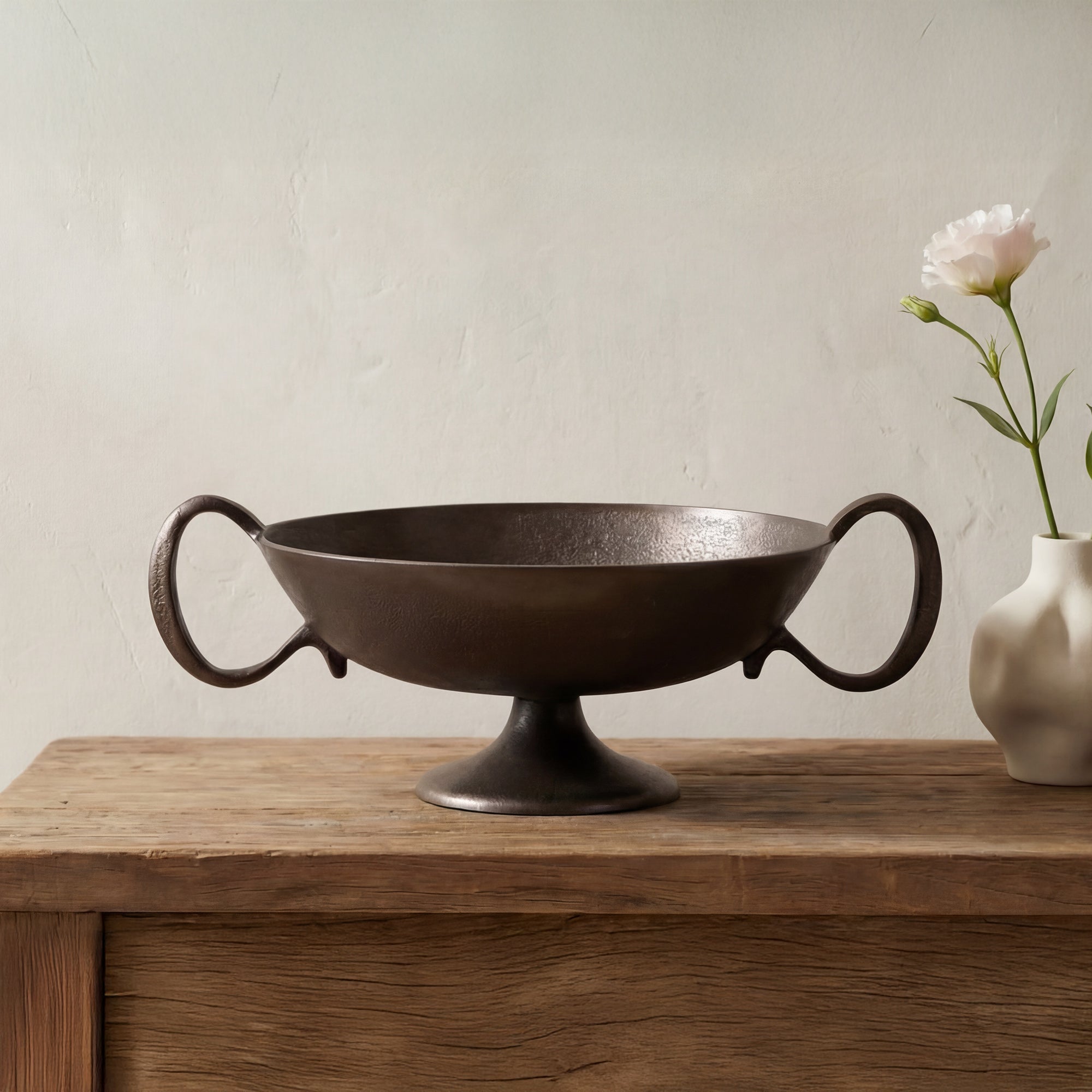 Floris Decorative Bowl Antique Brass Cast Aluminum by Moe's Home Collection - view 2