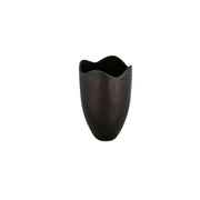 Athena Cast Aluminum Vase Blackened Bronze by Moe's Home Collection