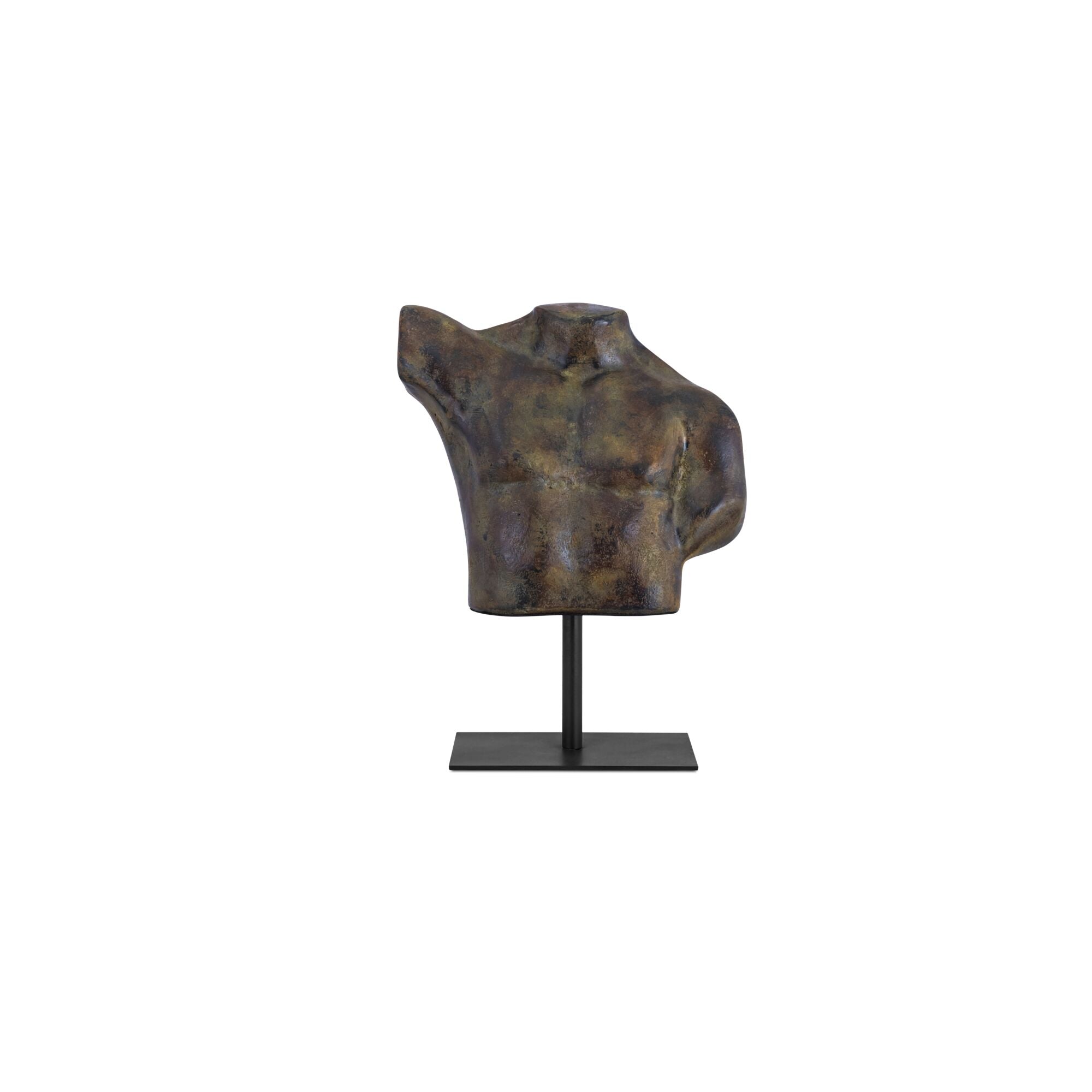 Victor Cast Aluminum Sculpture Dark Green Patina by Moe's Home Collection