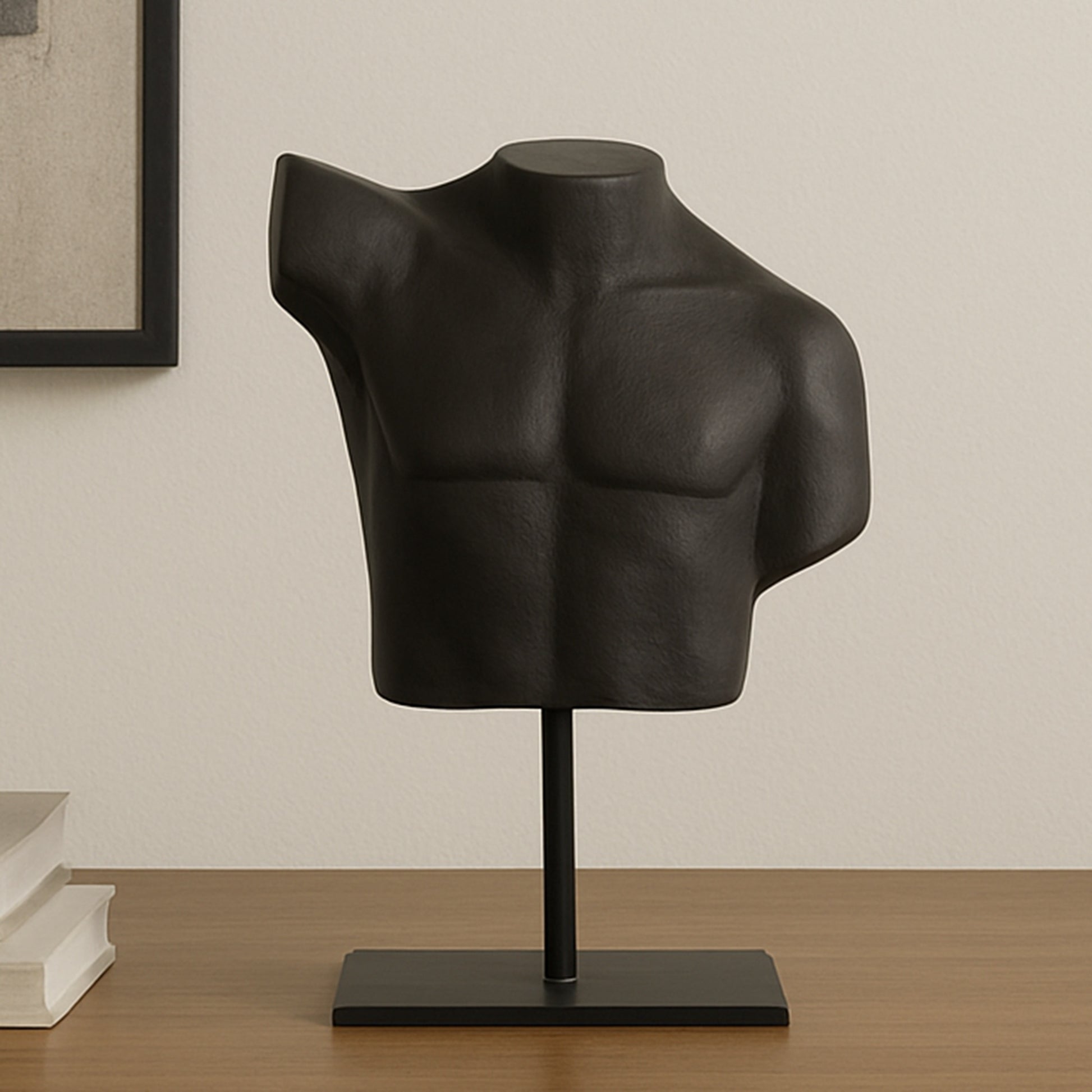 Victor Cast Alumiinum Sculpture Aged Black by Moe's Home Collection - view 2