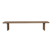 Koshi Bench Sandblasted Amber Oak by Moe's Home Collection