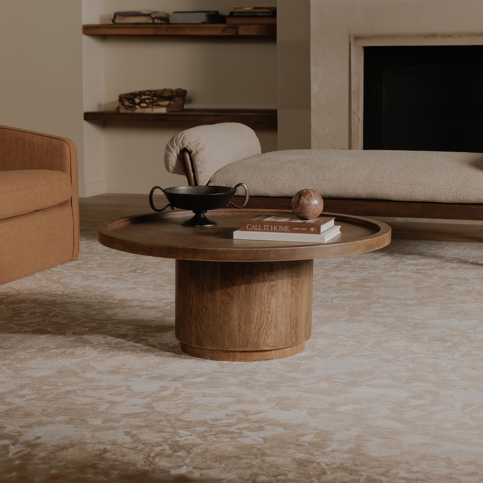 Cohen Coffee Table Brown by Moe's Home Collection - view 2