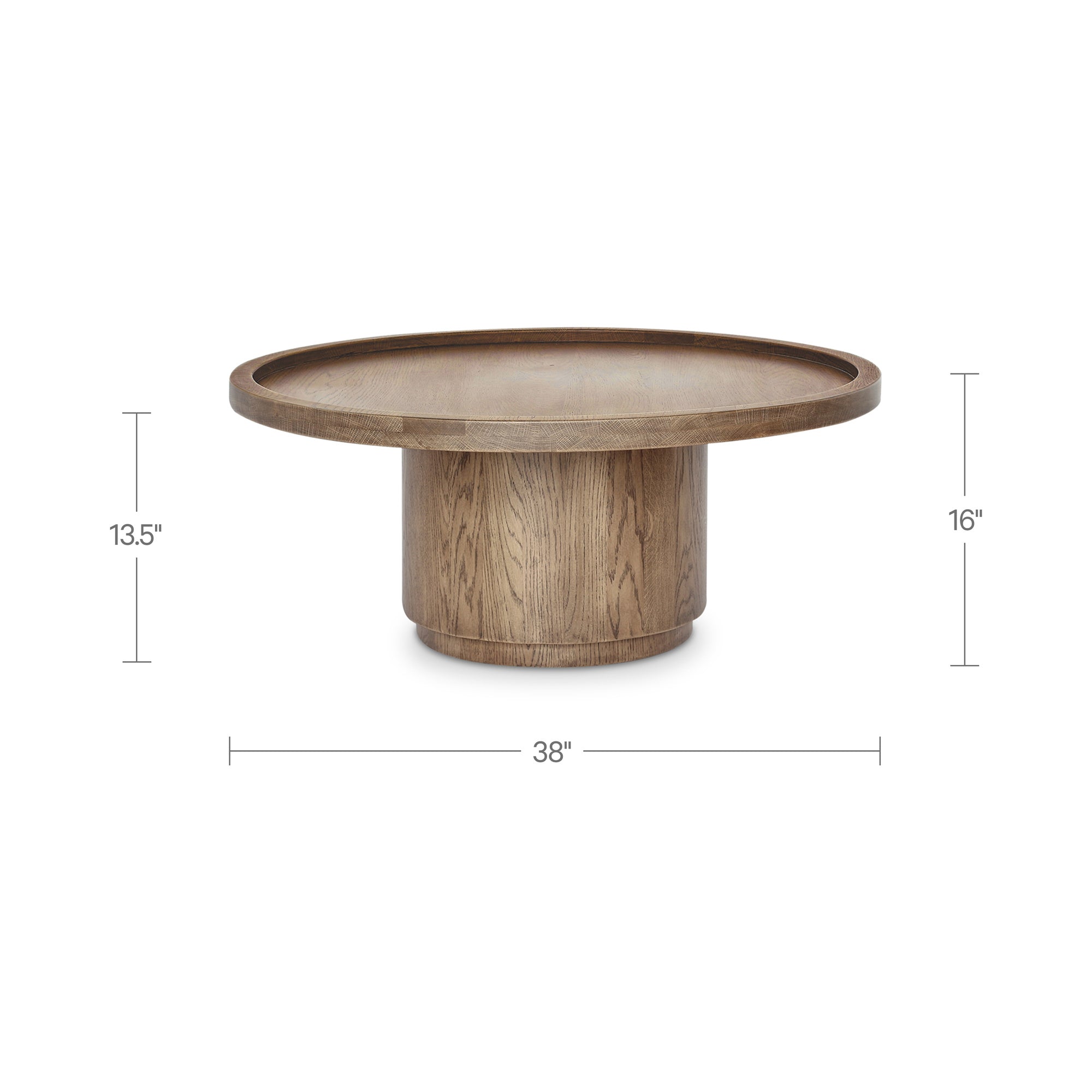 Cohen Coffee Table Brown by Moe's Home Collection - view 5