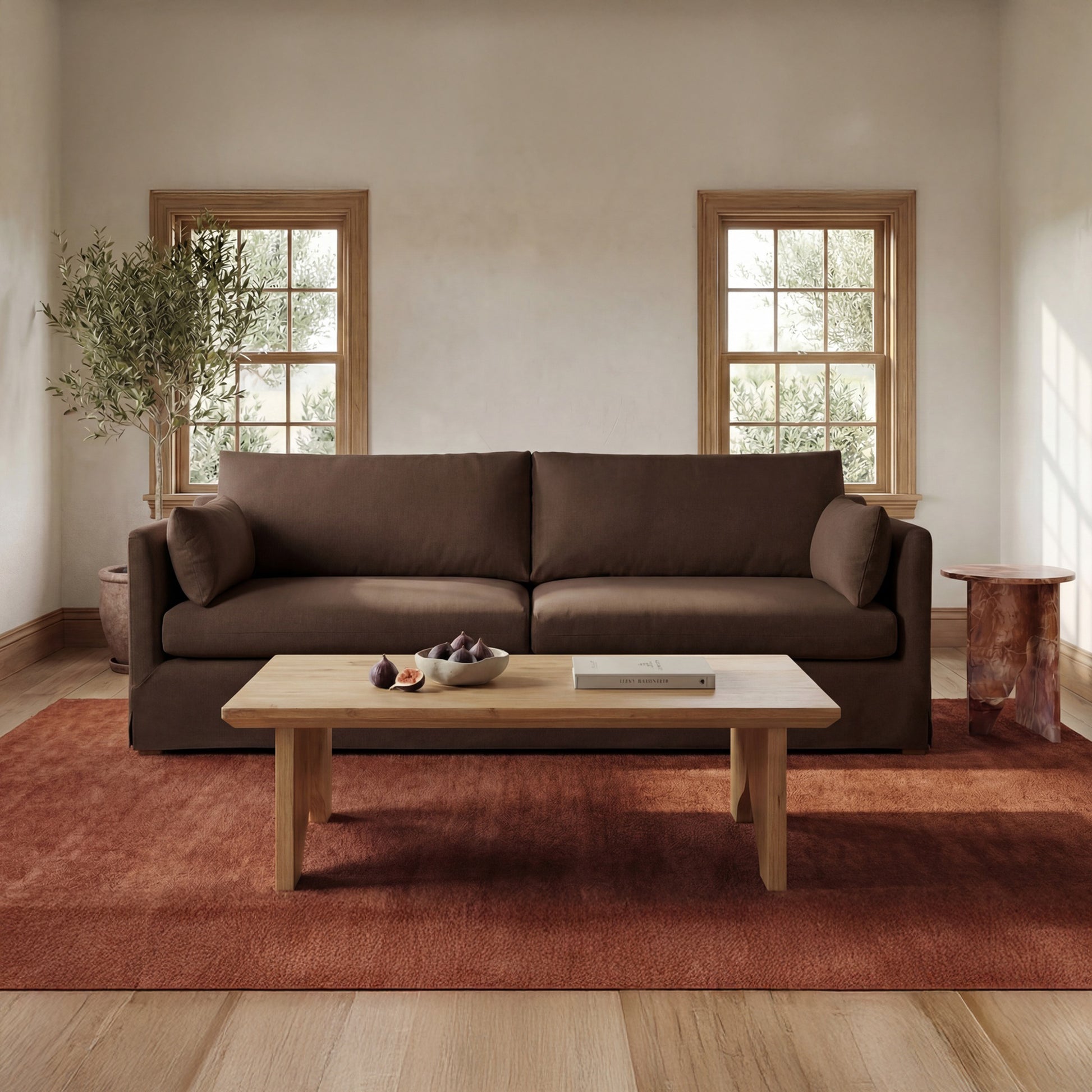 Lake Coffee Table Natural by Moe's Home Collection - view 2