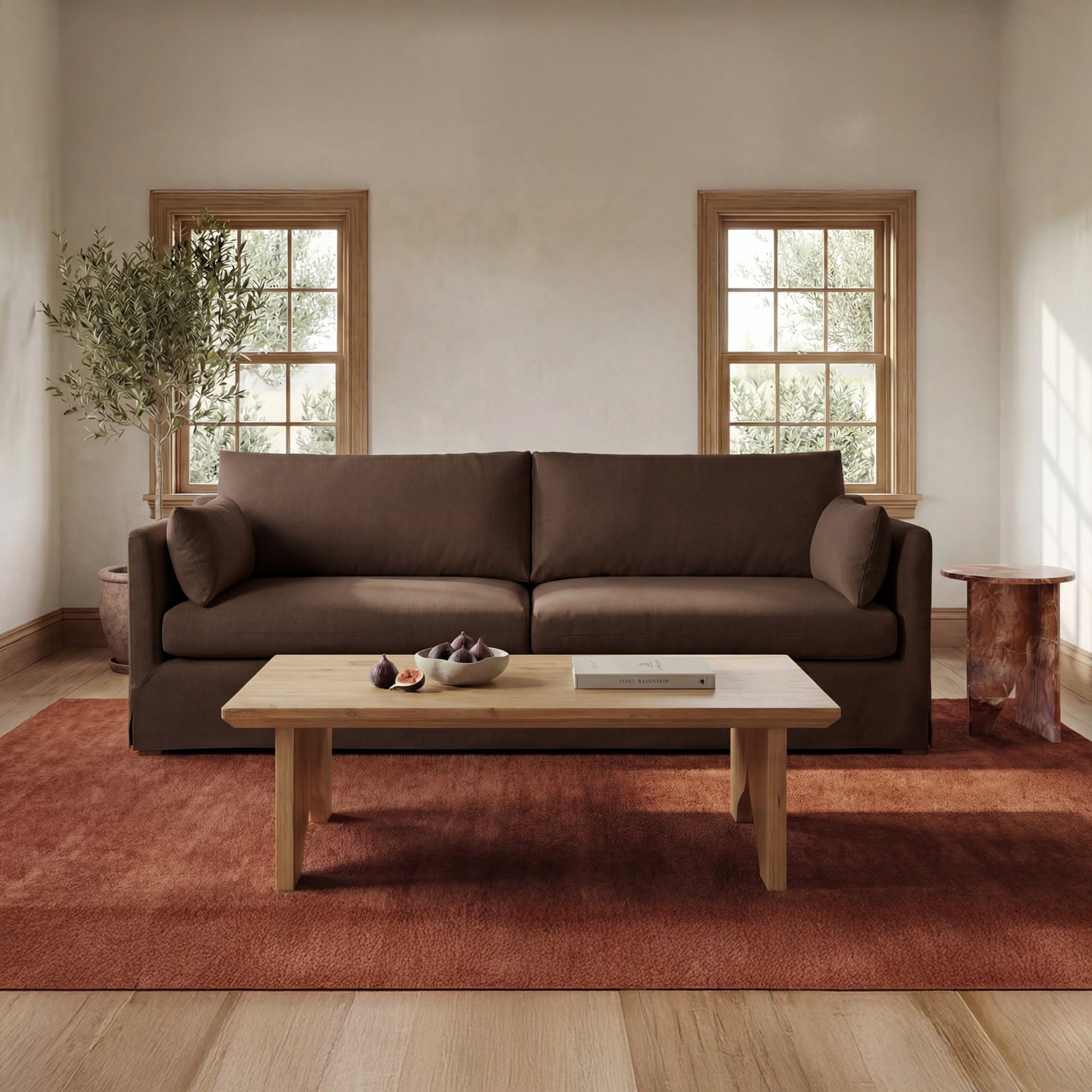 Lake Coffee Table Natural by Moe's Home Collection - view 2