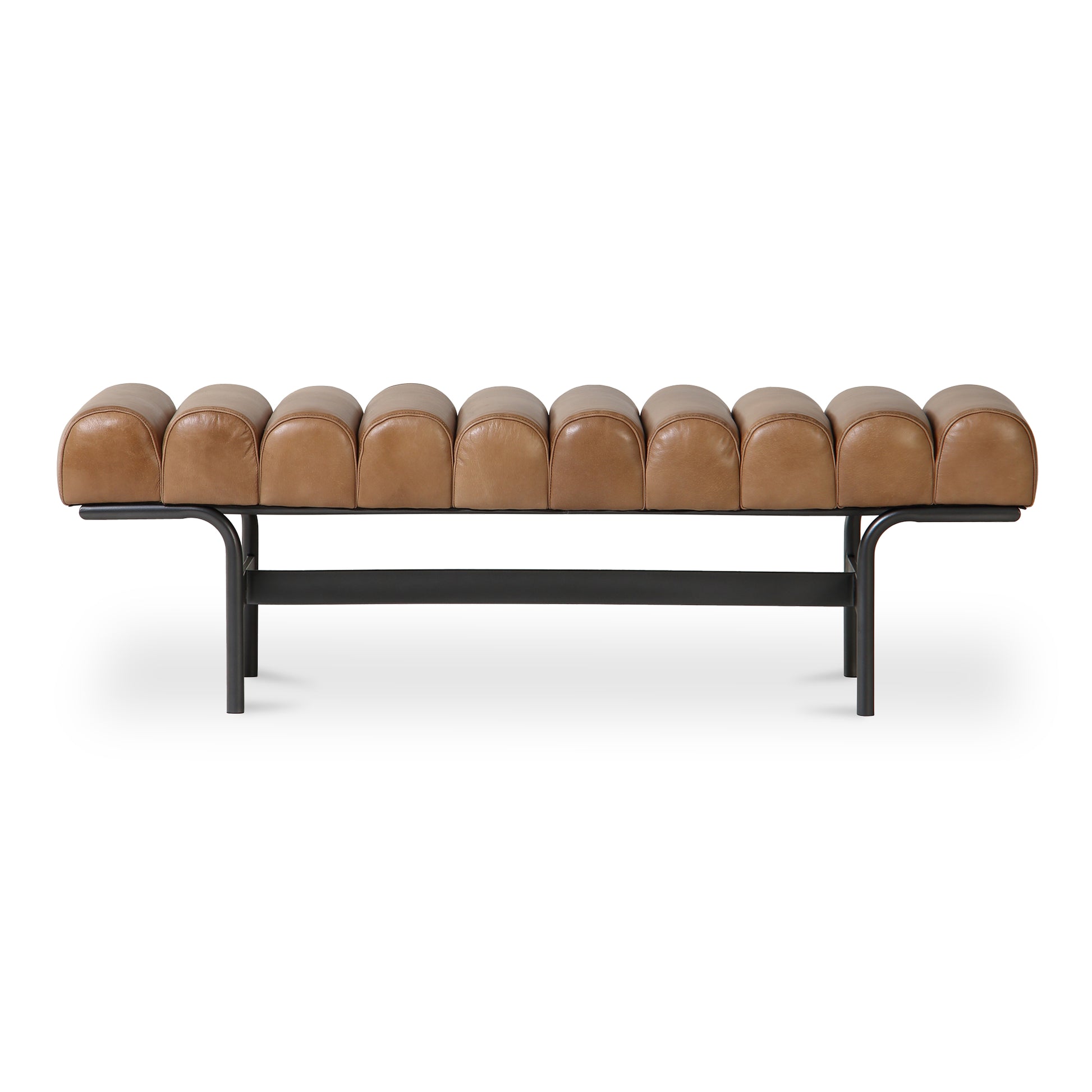 Harrison Bench Tan by Moe's Home Collection