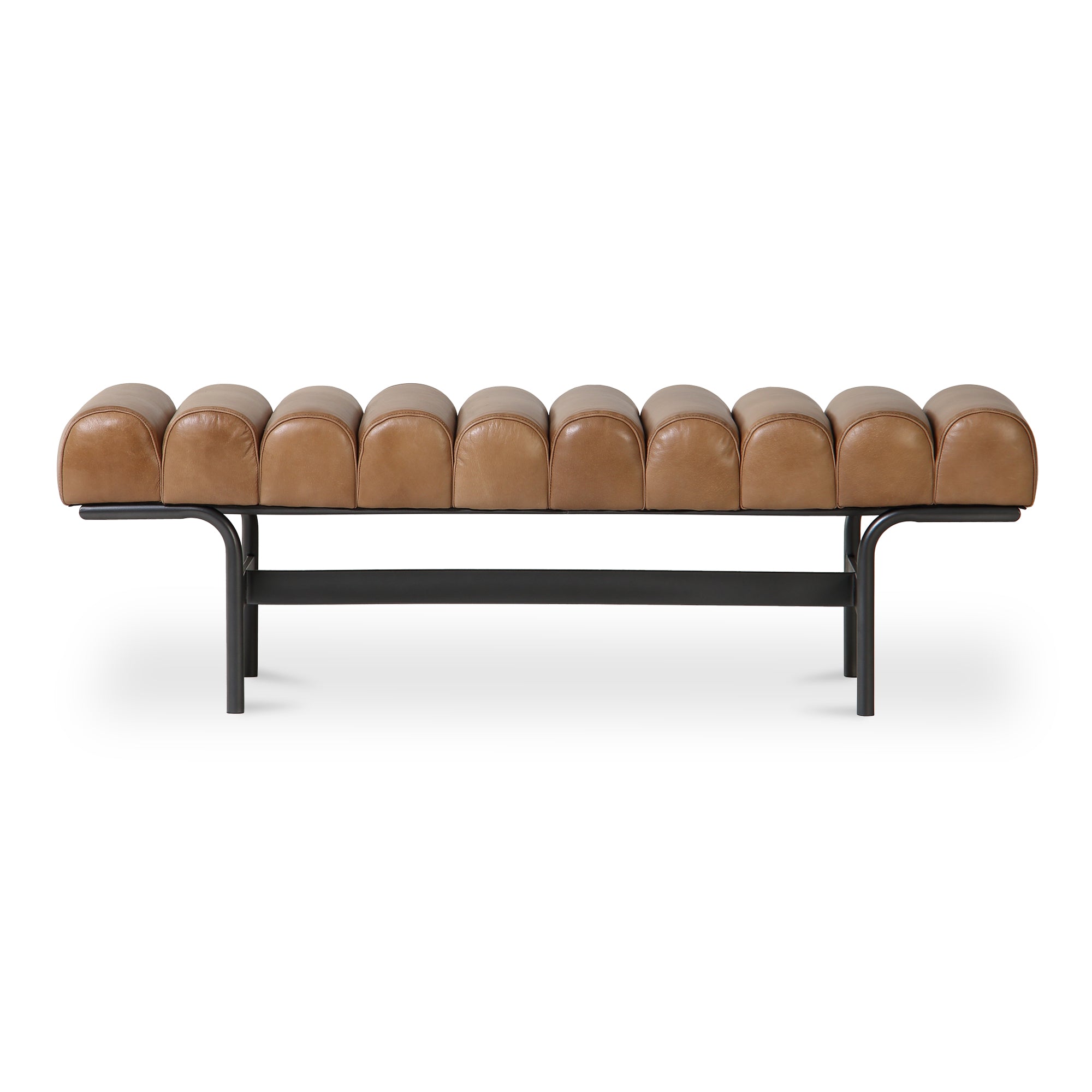 Harrison Bench Tan by Moe's Home Collection