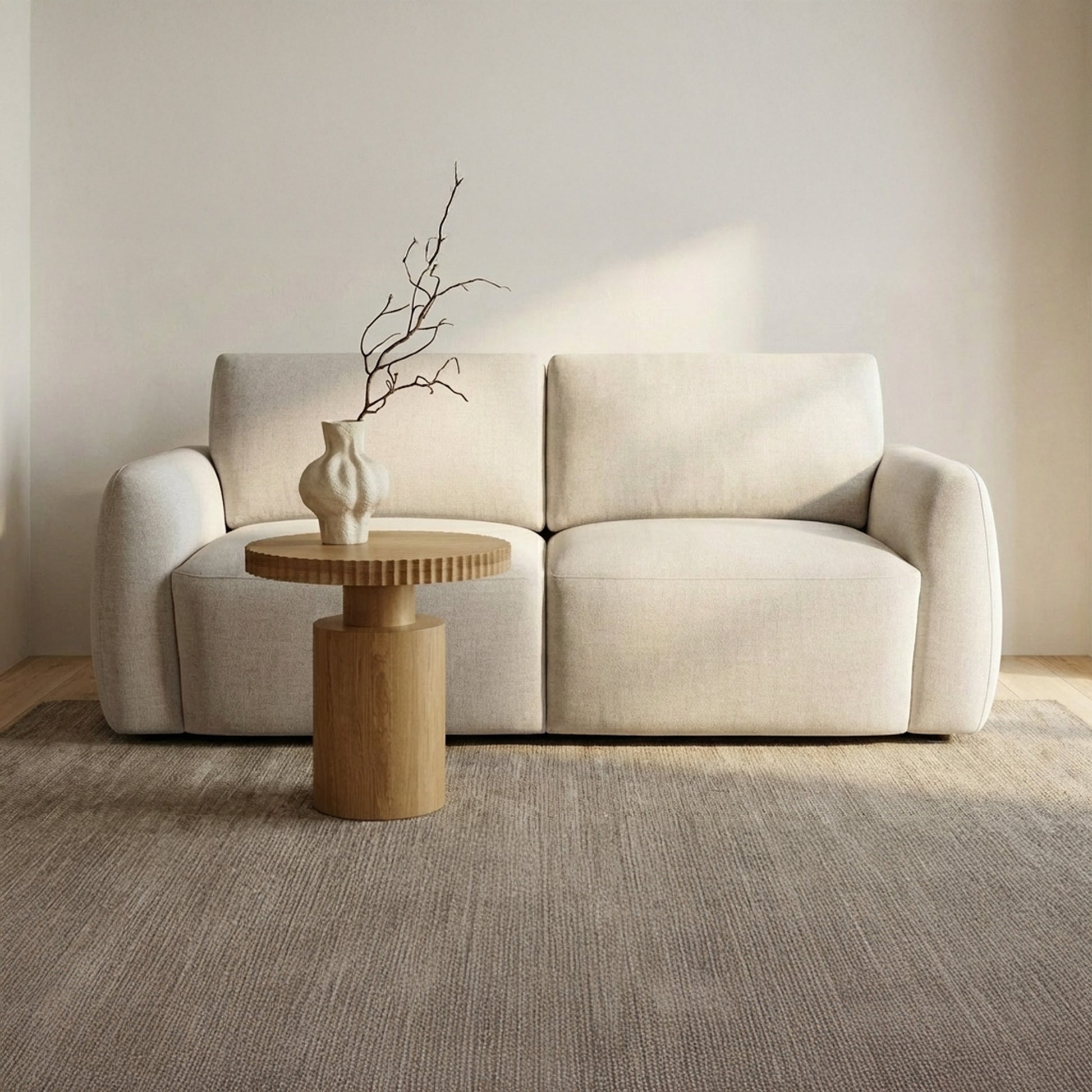 Leigh Side Table Brown by Moe's Home Collection - view 2