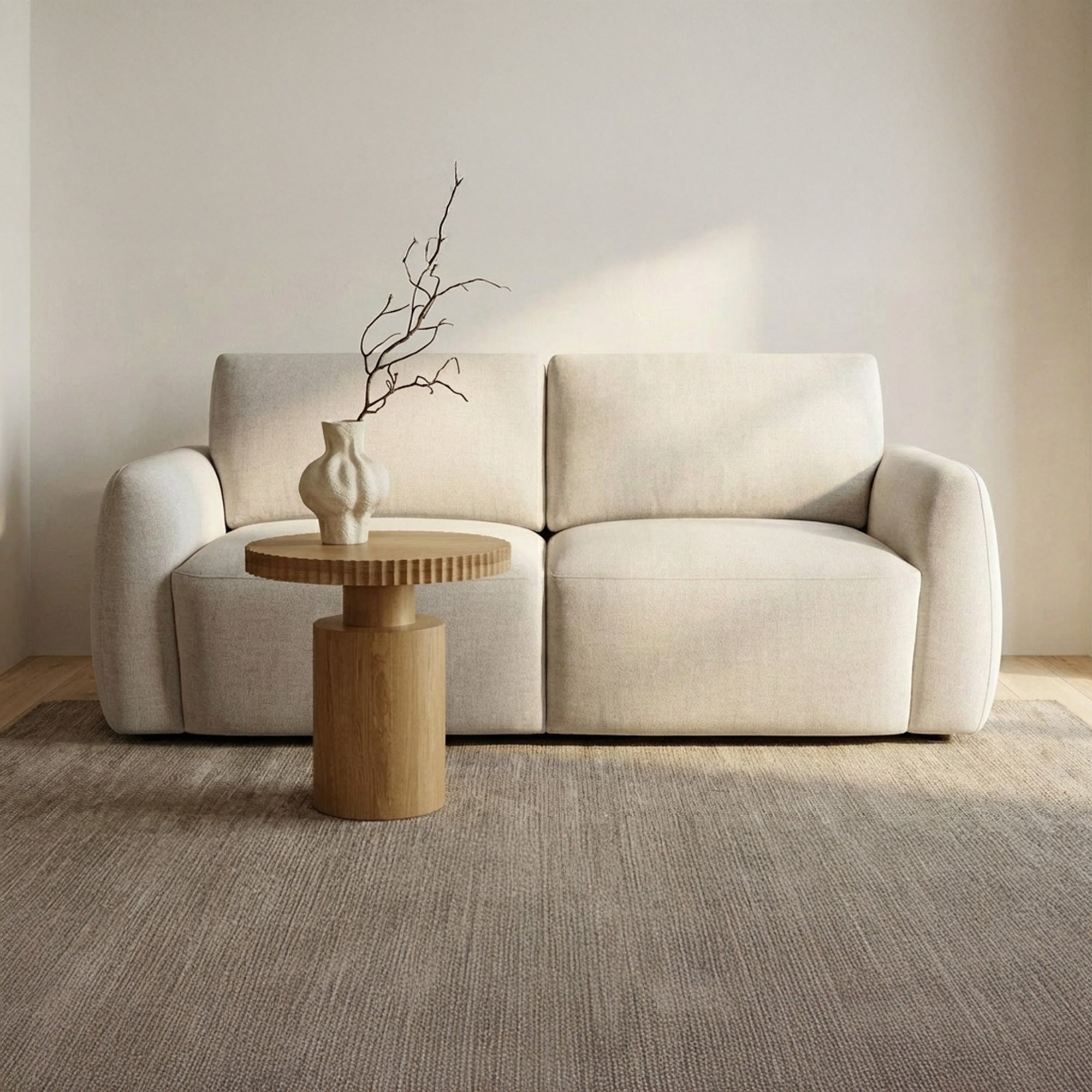Leigh Side Table Brown by Moe's Home Collection - view 2