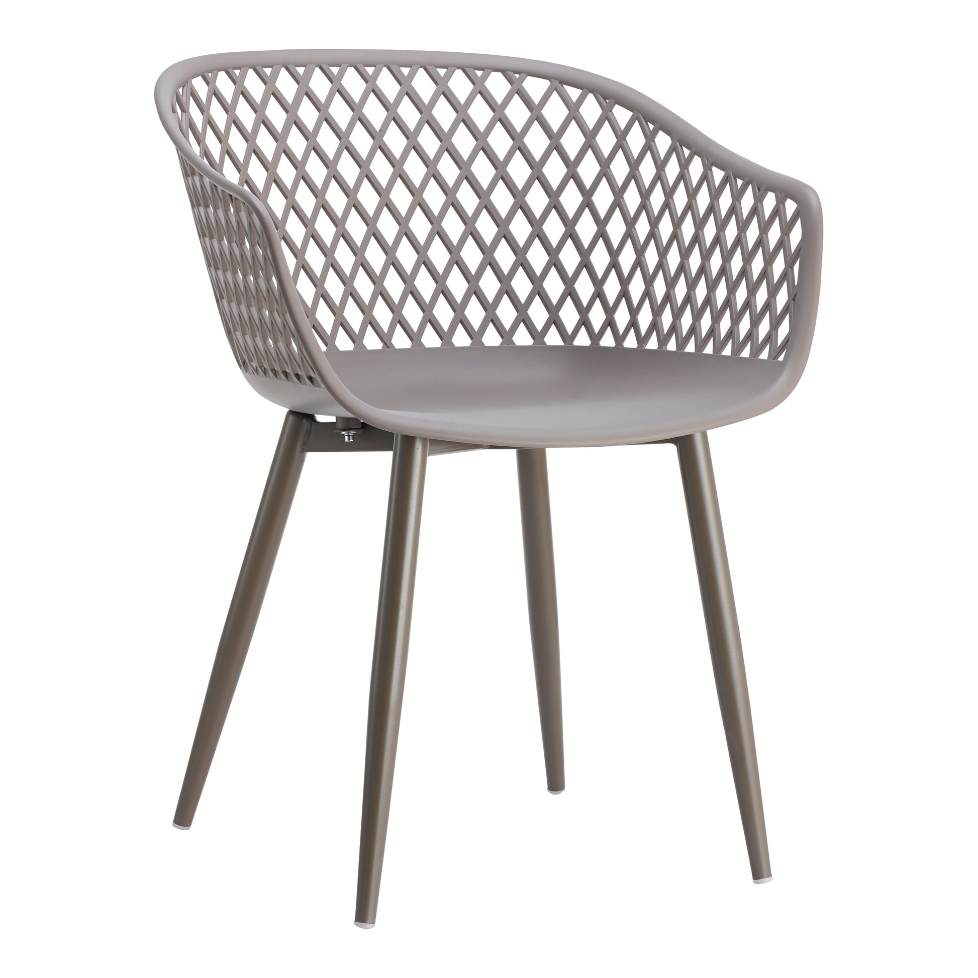 Piazza Outdoor Chair Grey - Set Of Two by Moe's Home Collection - view 5