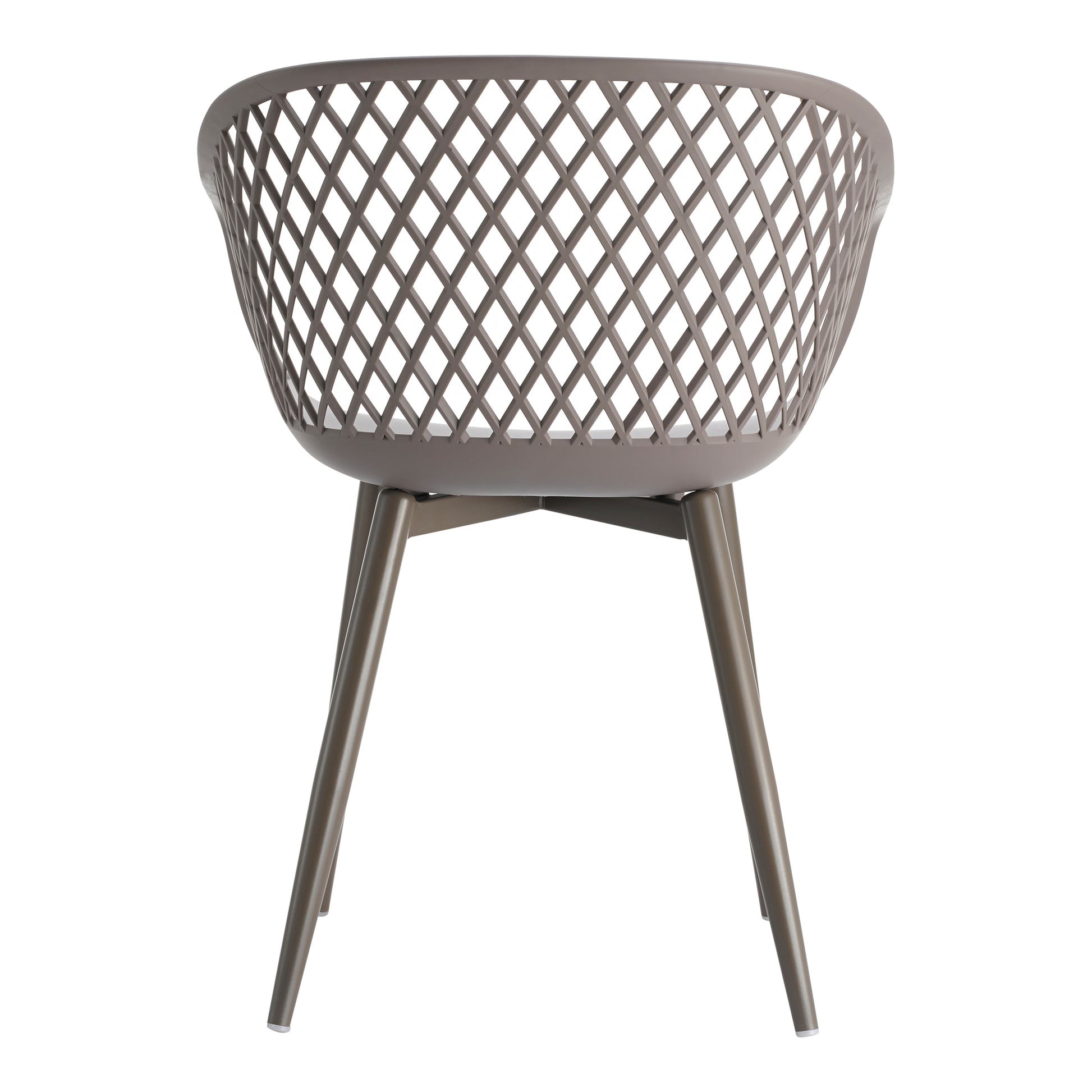 Piazza Outdoor Chair Grey - Set Of Two by Moe's Home Collection - view 7