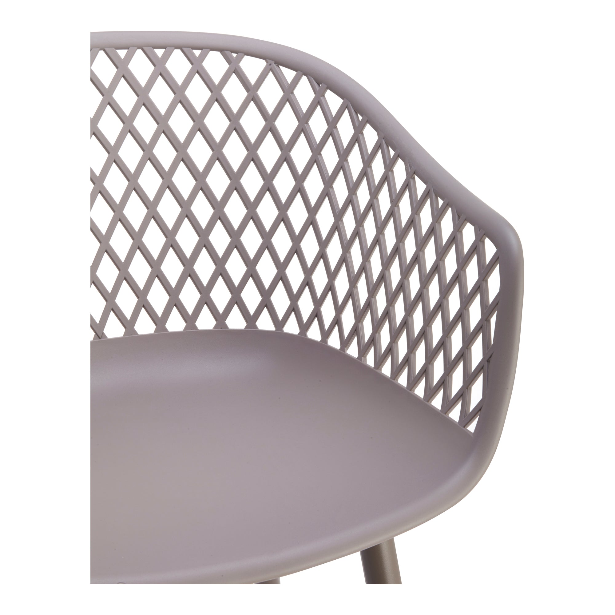 Piazza Outdoor Chair Grey - Set Of Two by Moe's Home Collection - view 8