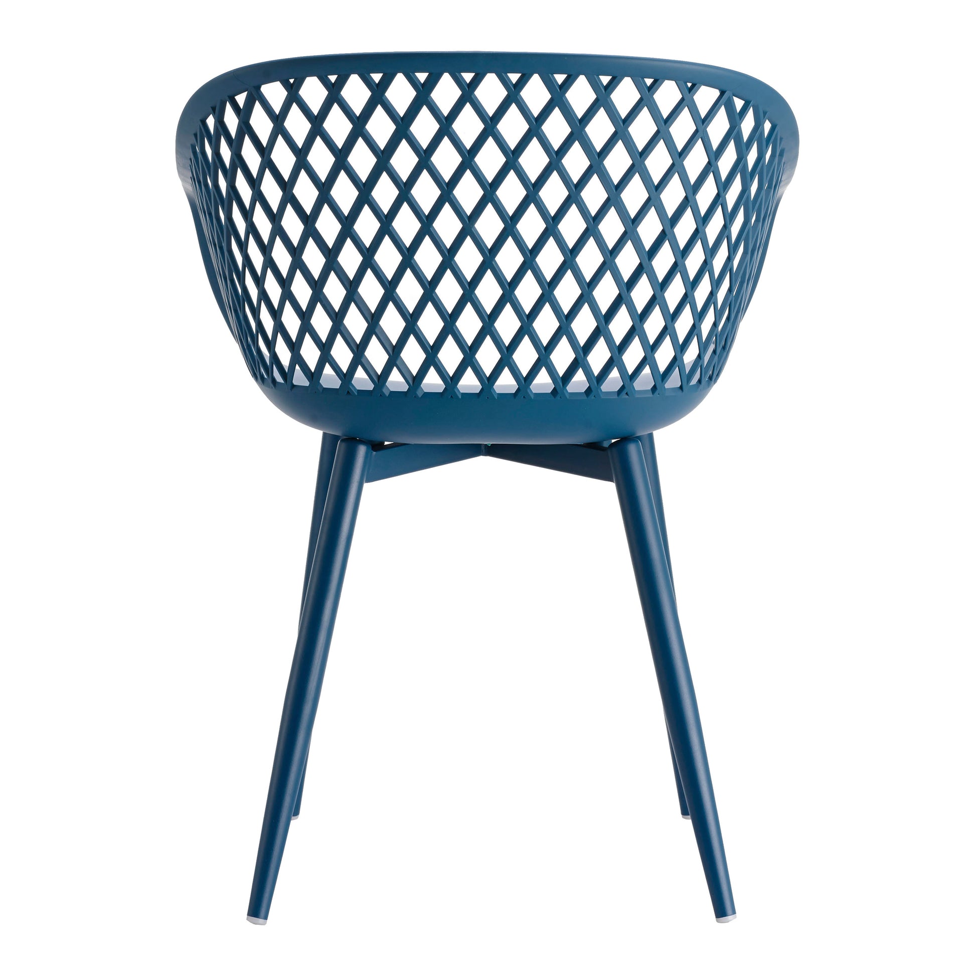 Piazza Outdoor Chair Blue - Set Of Two by Moe's Home Collection - view 7