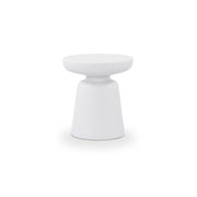 Ruth Outdoor Side Table White by Moe's Home Collection