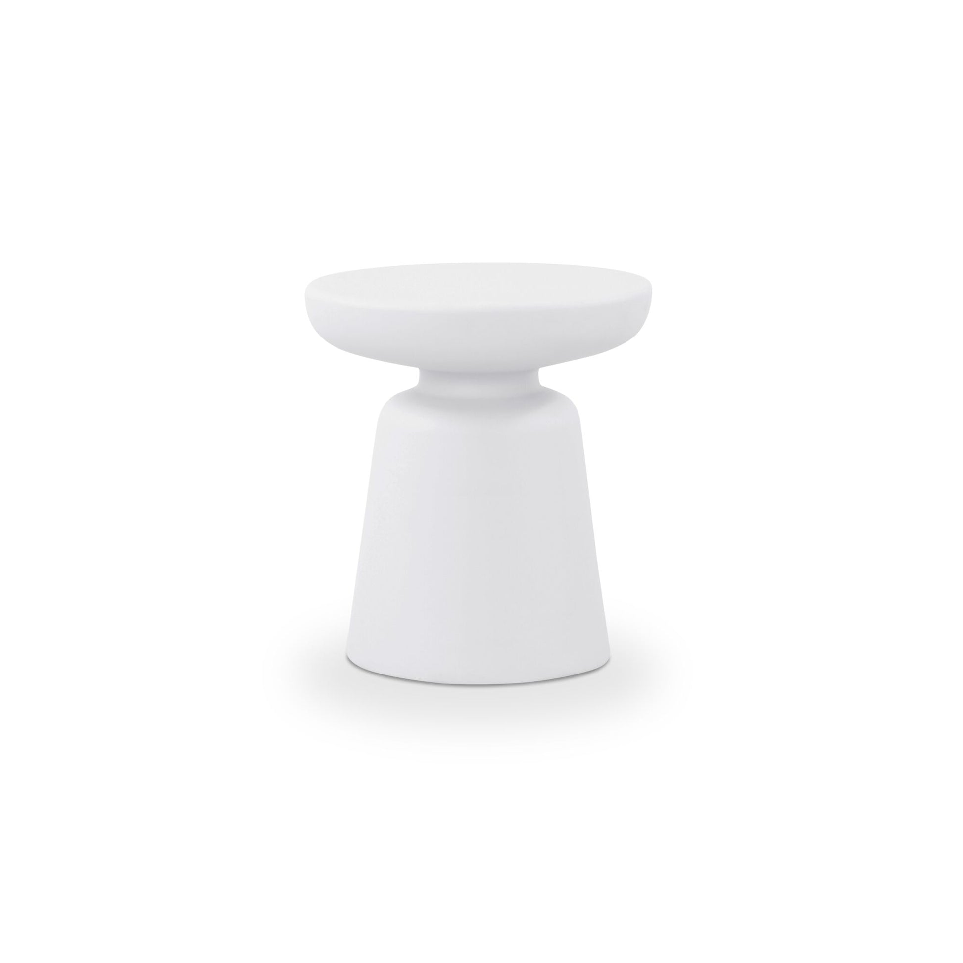 Ruth Outdoor Side Table White by Moe's Home Collection