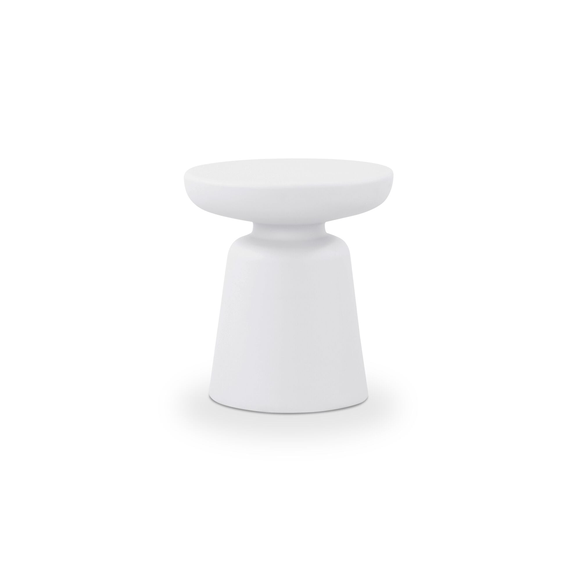 Ruth Outdoor Side Table White by Moe's Home Collection