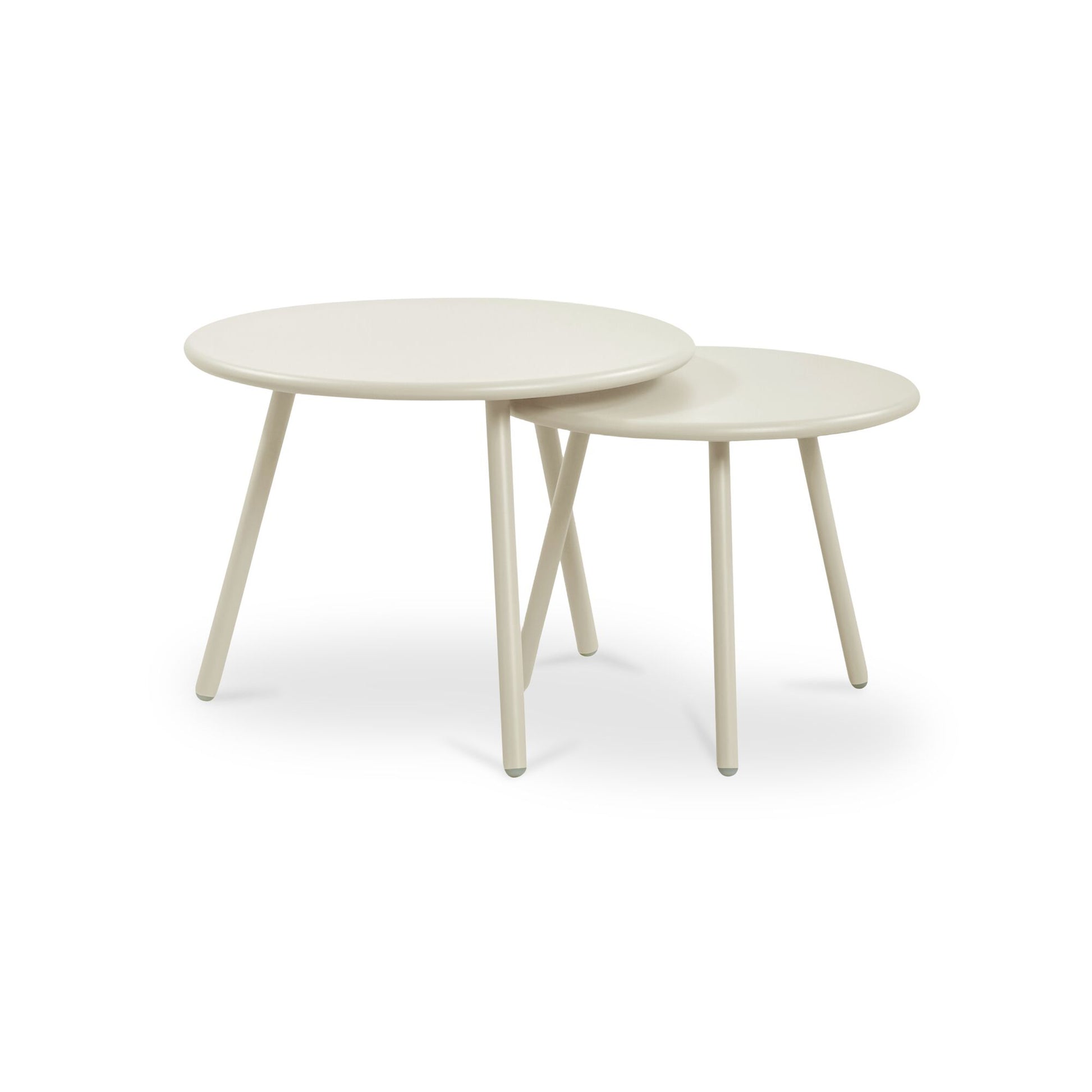 Kari Outdoor Nesting Coffee Table Cream by Moe's Home Collection