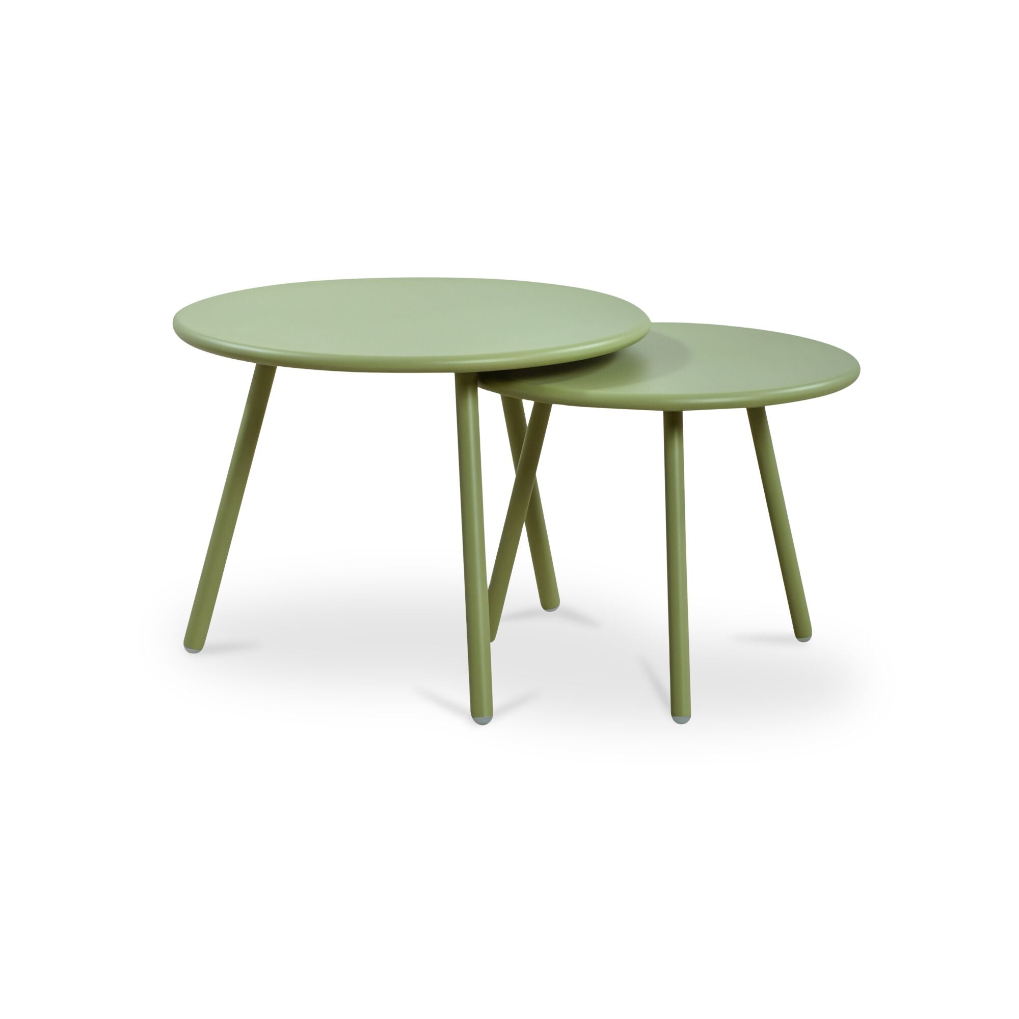 Kari Outdoor Nesting Coffee Table Green by Moe's Home Collection