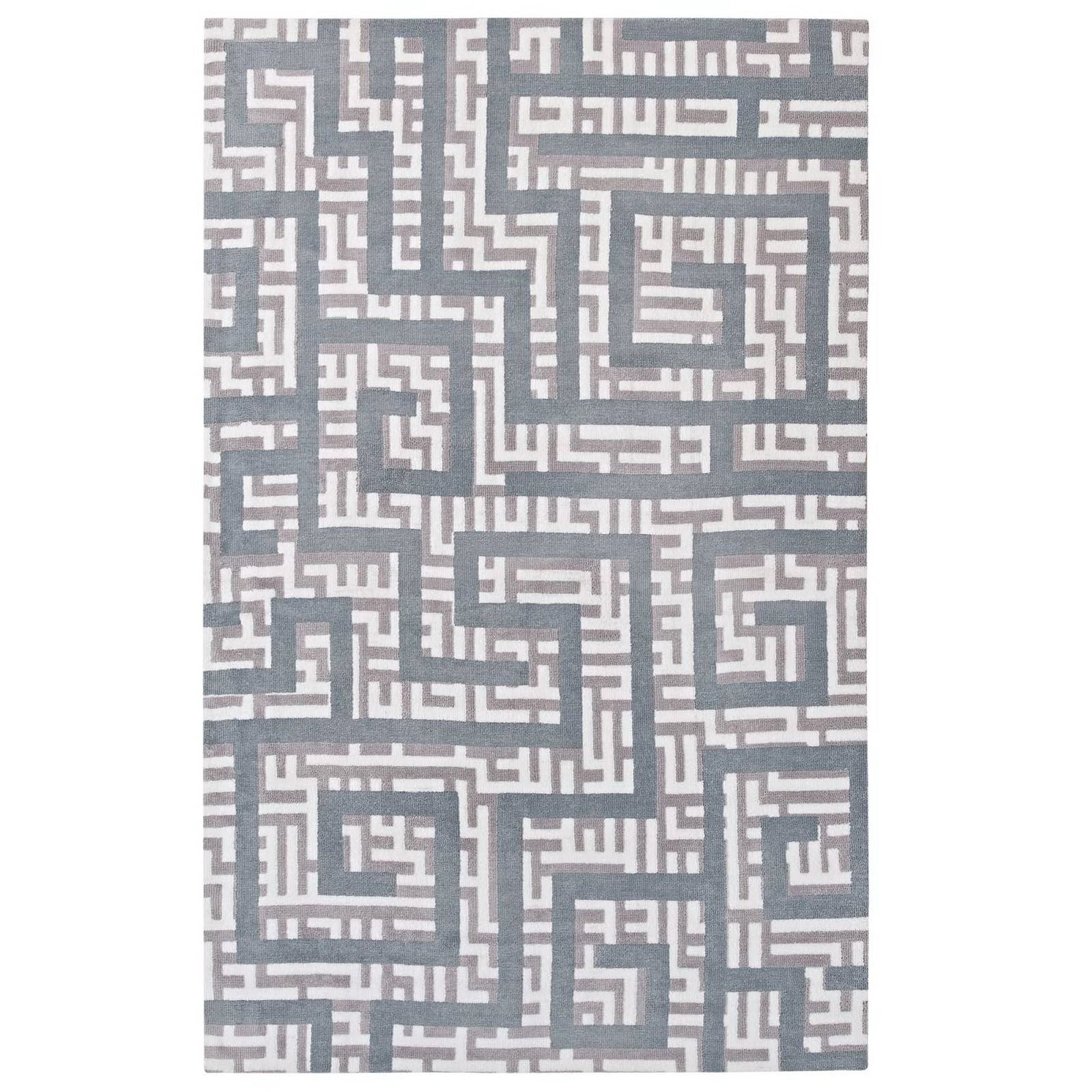 Nahia Geometric Maze 5x8 Area Rug