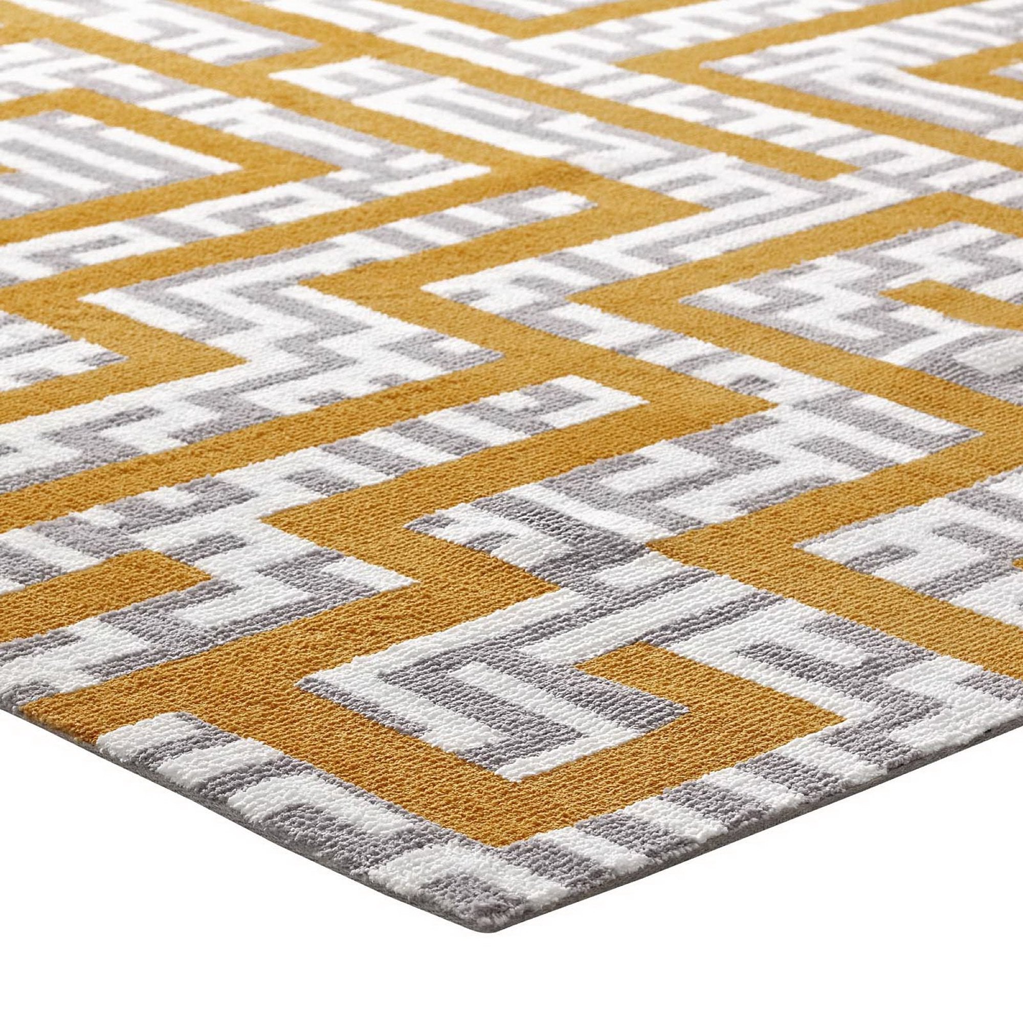 Nahia Geometric Maze 5x8 Area Rug