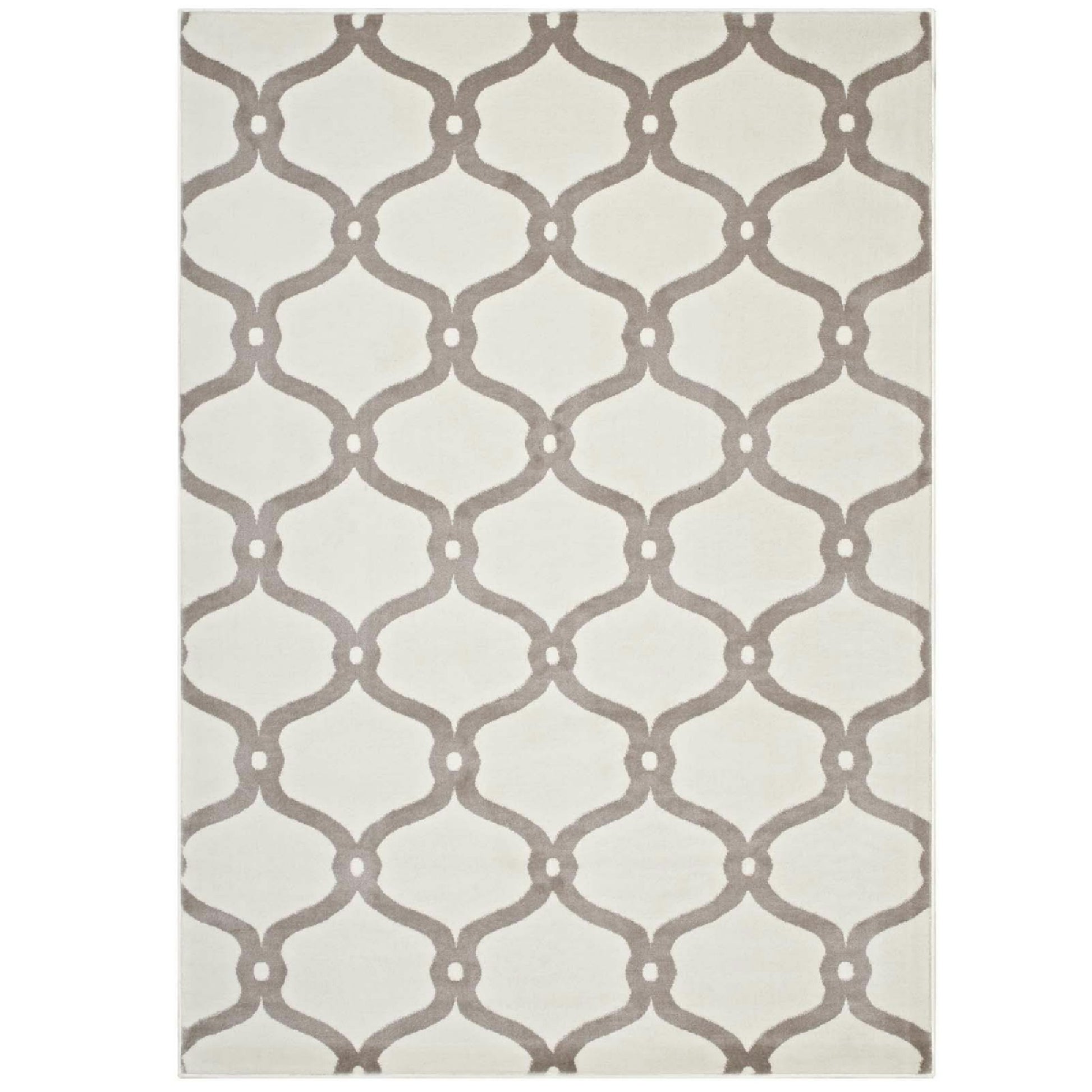 Beltara Chain Link Transitional Trellis 8x10 Area Rug