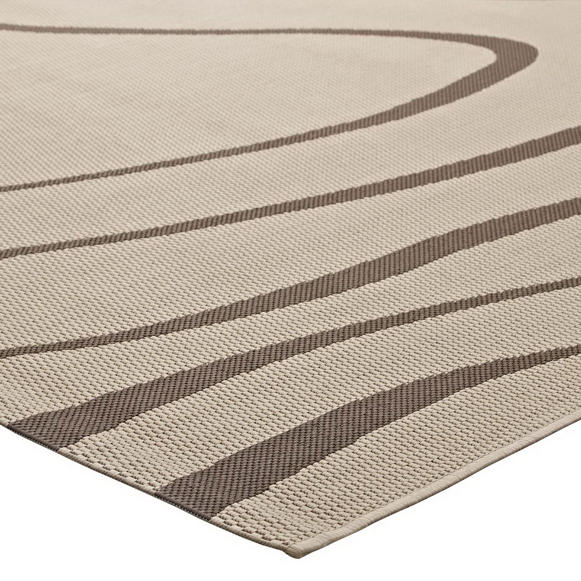 Surge Swirl Abstract Indoor and Outdoor 5x8 Area Rug