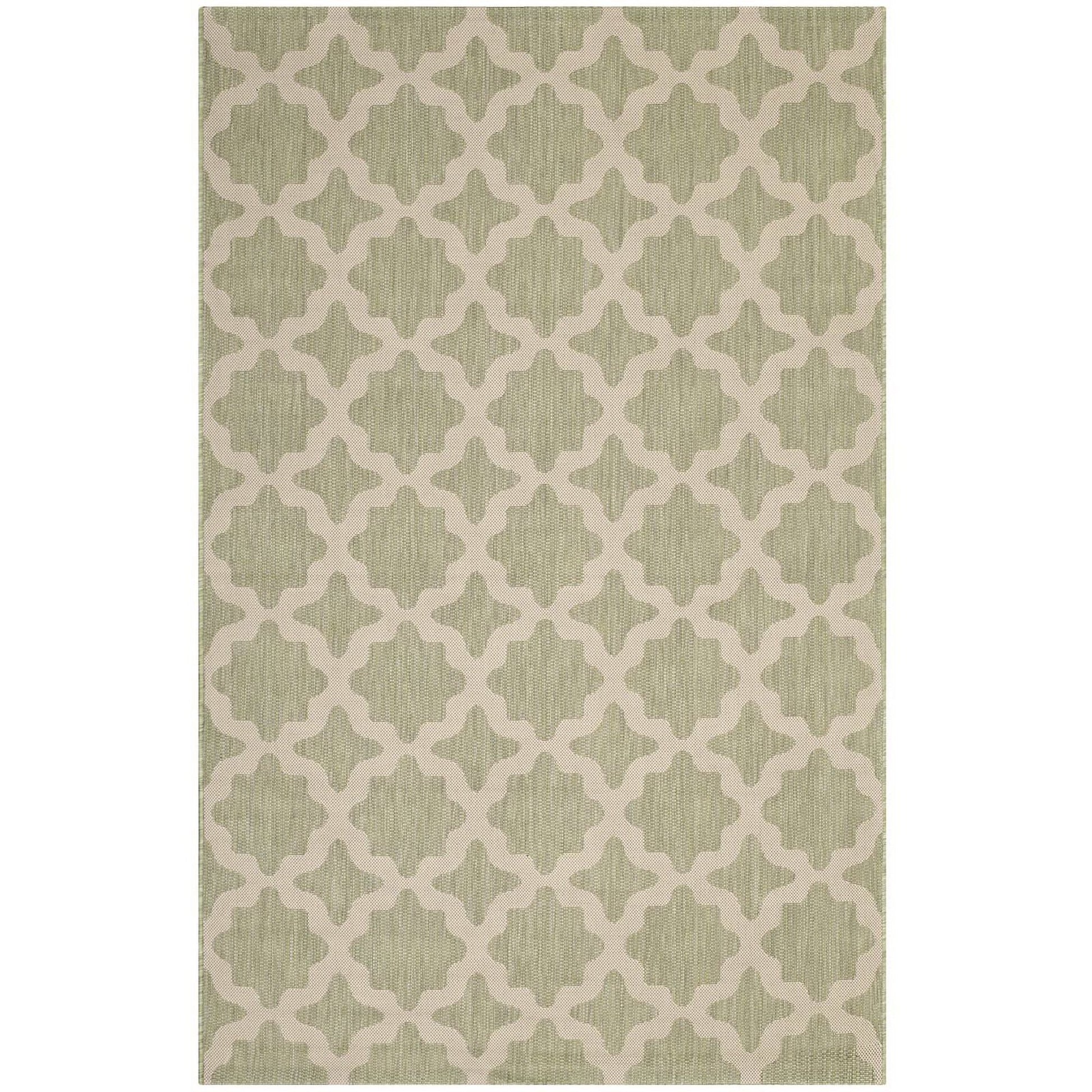 Cerelia Moroccan Trellis Indoor and Outdoor 5x8 Area Rug