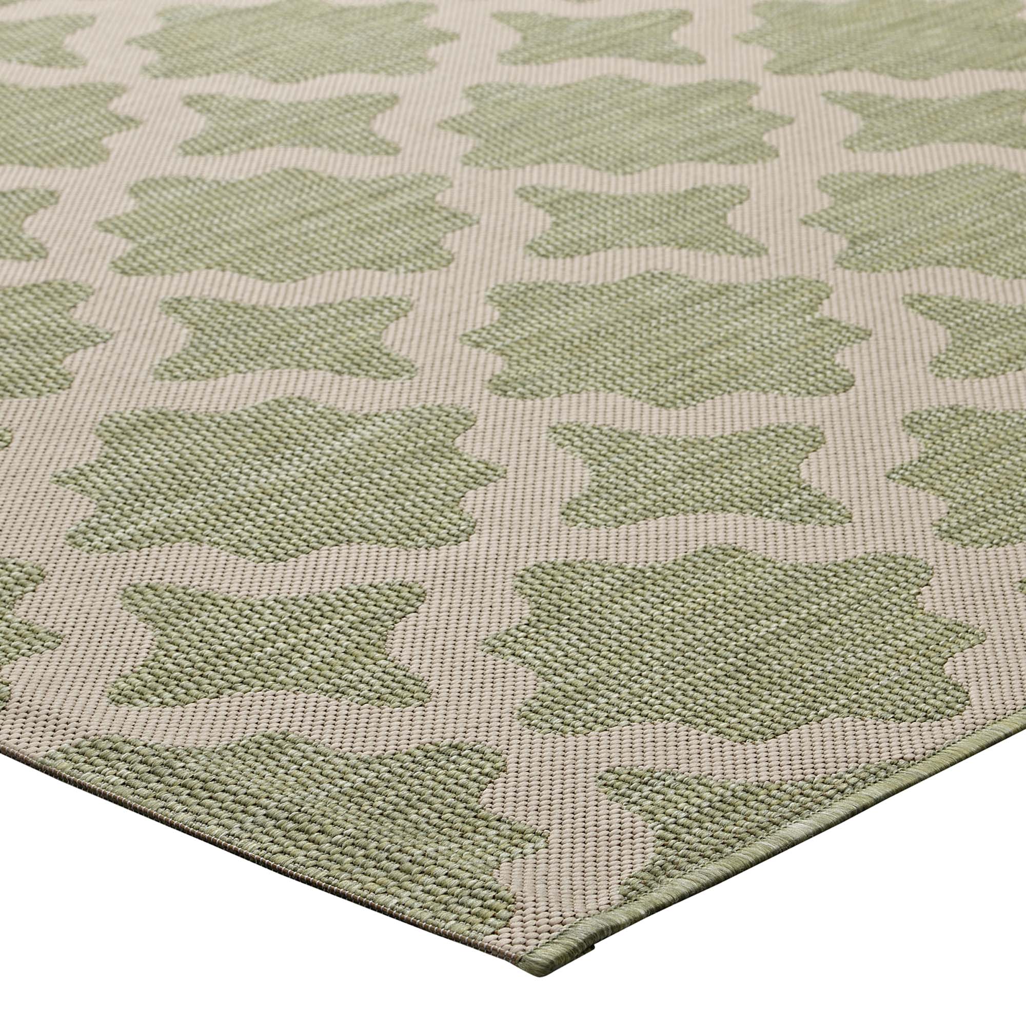 Cerelia Moroccan Trellis Indoor and Outdoor 9x12 Area Rug