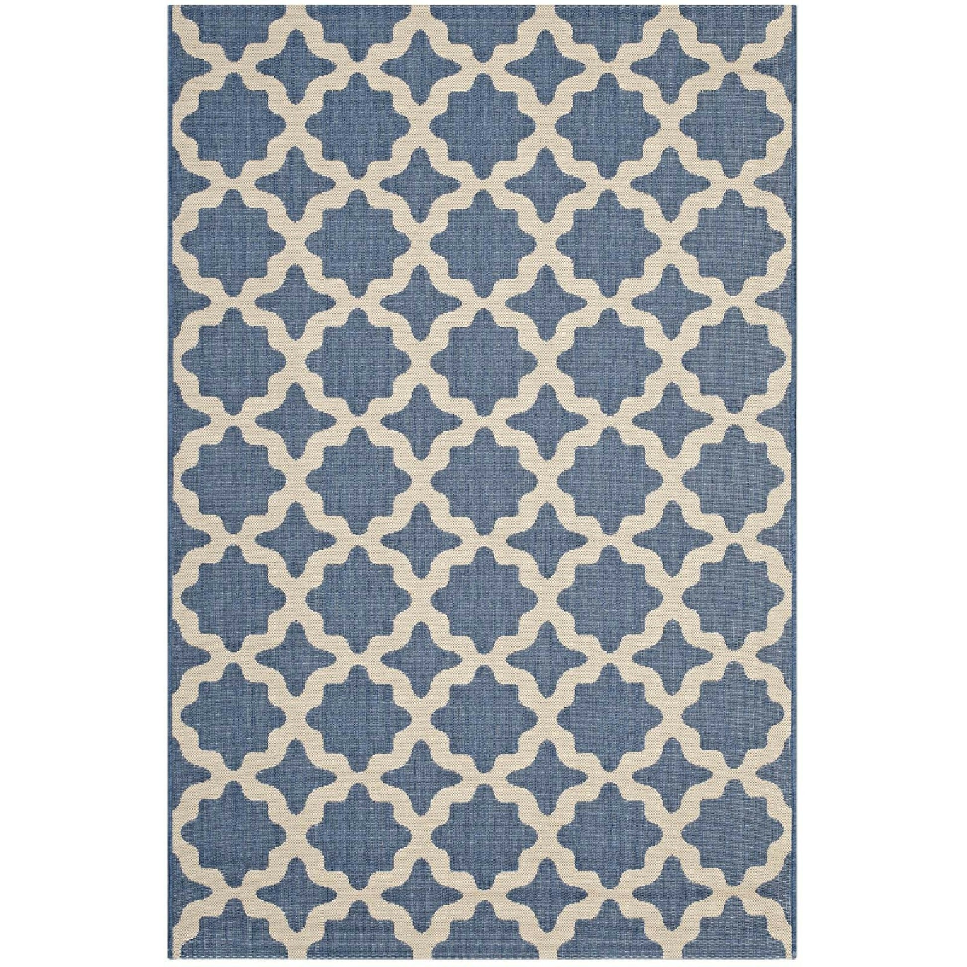 Cerelia Moroccan Trellis Indoor and Outdoor 5x8 Area Rug