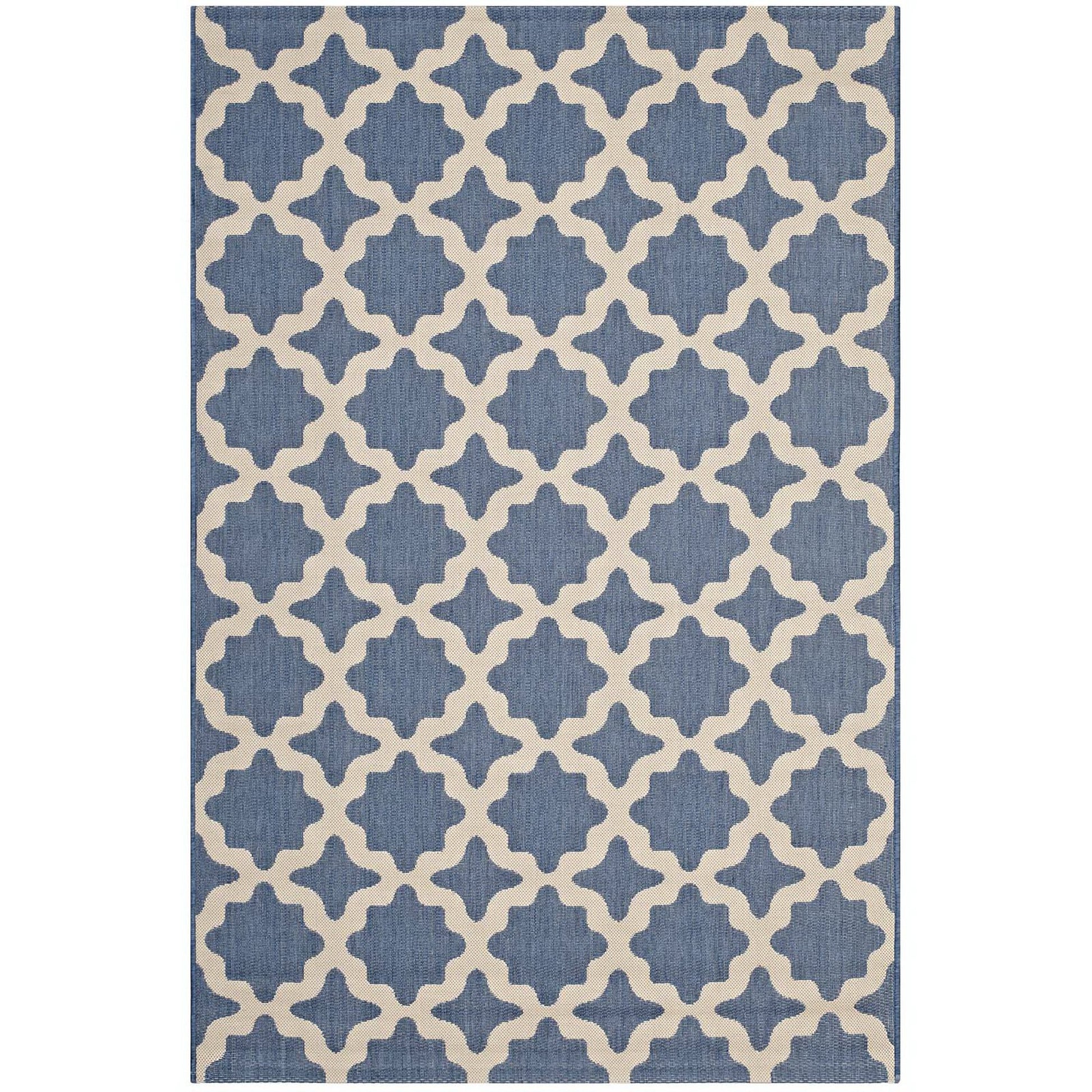 Cerelia Moroccan Trellis Indoor and Outdoor 8x10 Area Rug