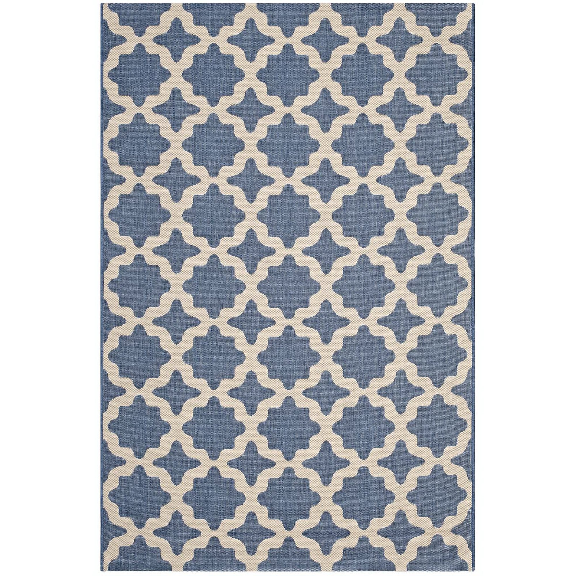 Cerelia Moroccan Trellis Indoor and Outdoor 8x10 Area Rug