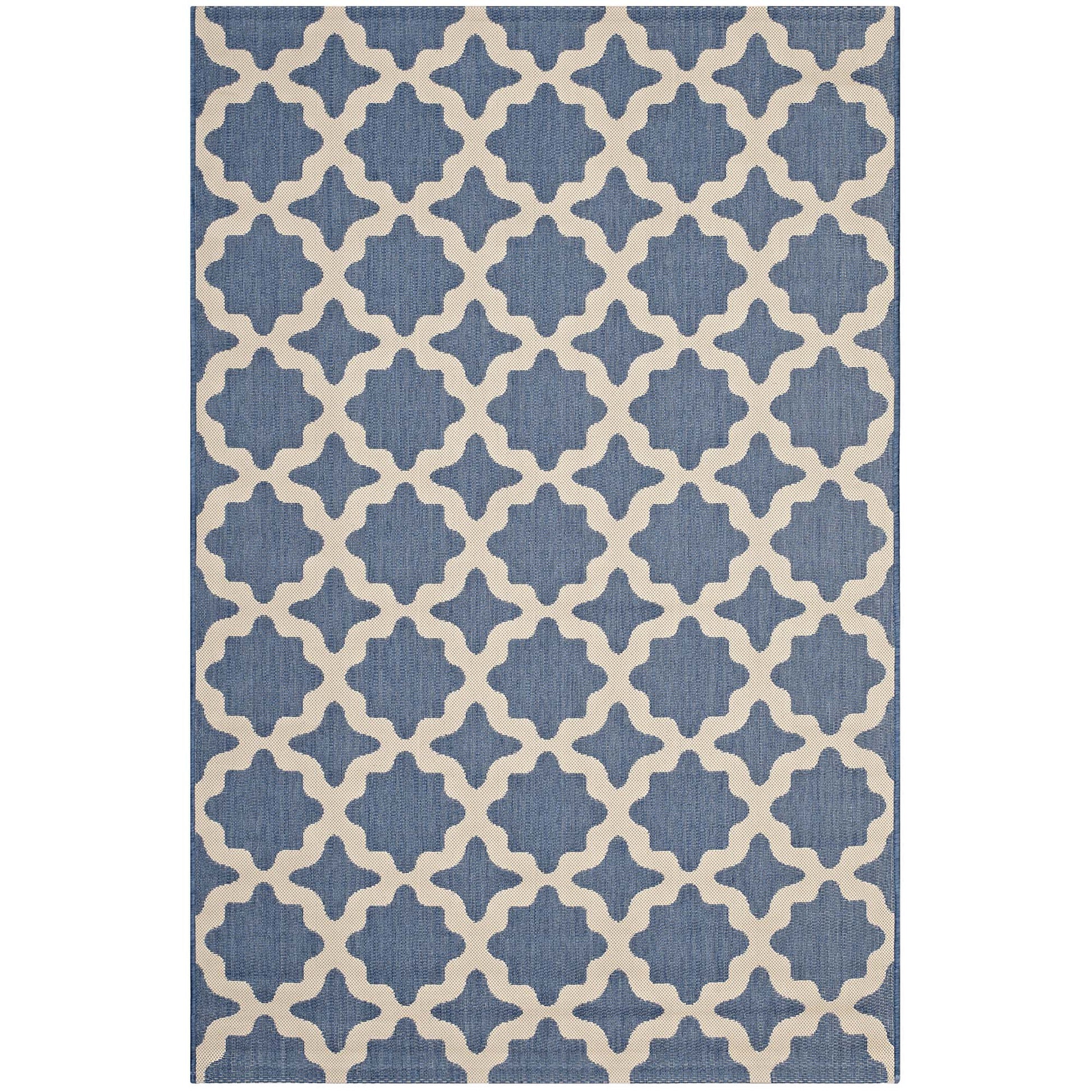 Cerelia Moroccan Trellis Indoor and Outdoor 9x12 Area Rug