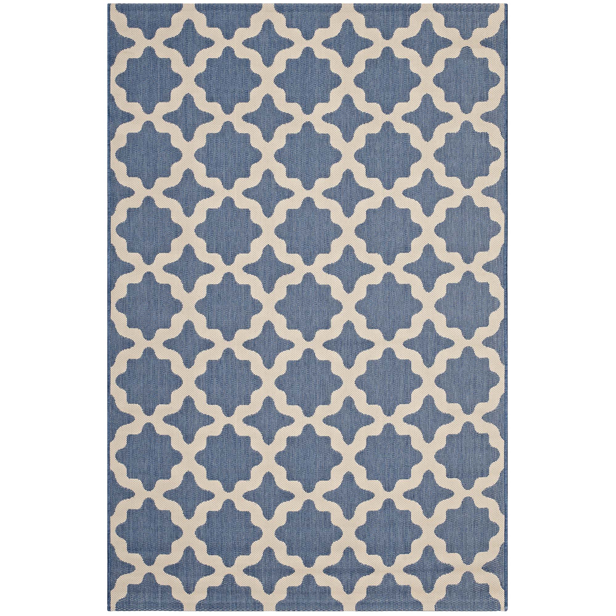 Cerelia Moroccan Trellis Indoor and Outdoor 9x12 Area Rug