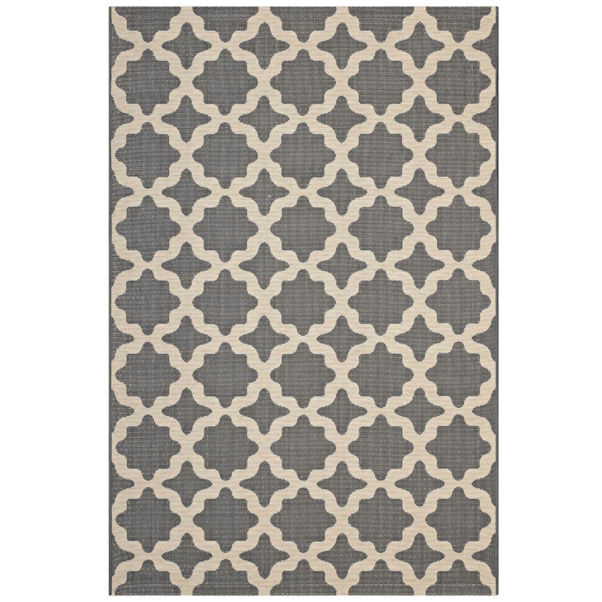 Cerelia Moroccan Trellis Indoor and Outdoor 5x8 Area Rug