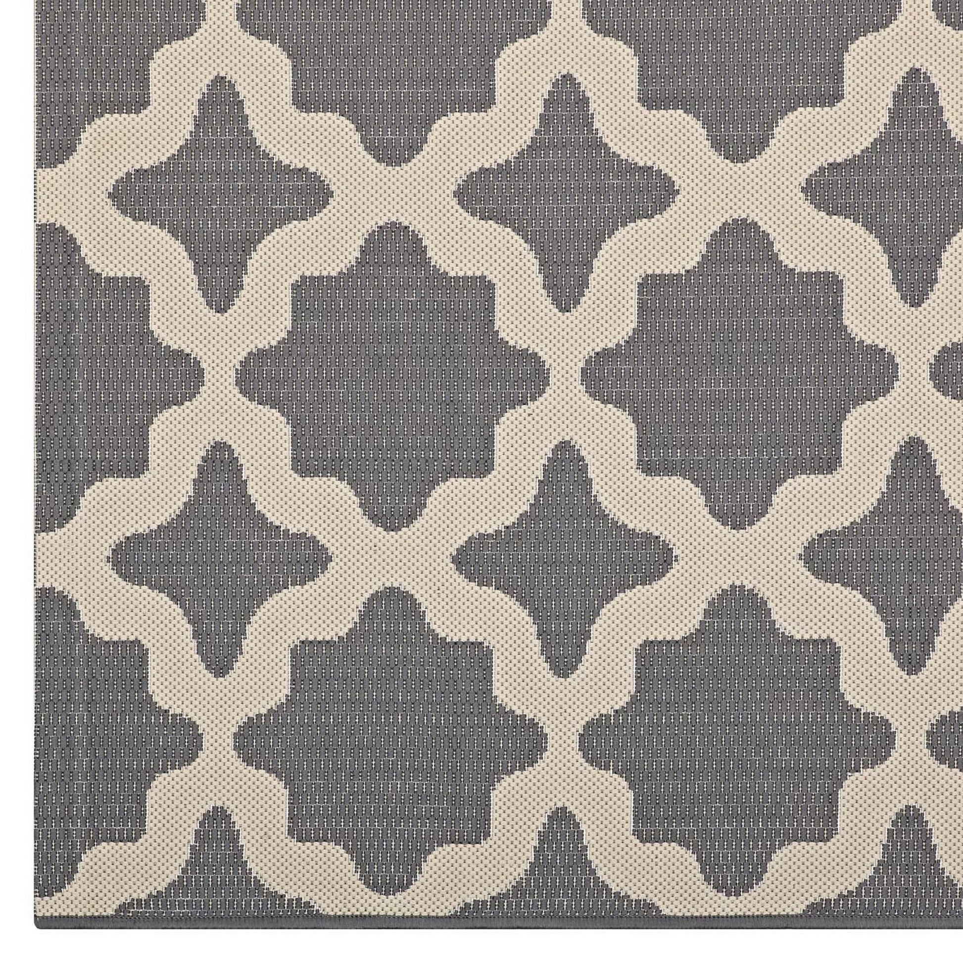 Cerelia Moroccan Trellis Indoor and Outdoor 8x10 Area Rug