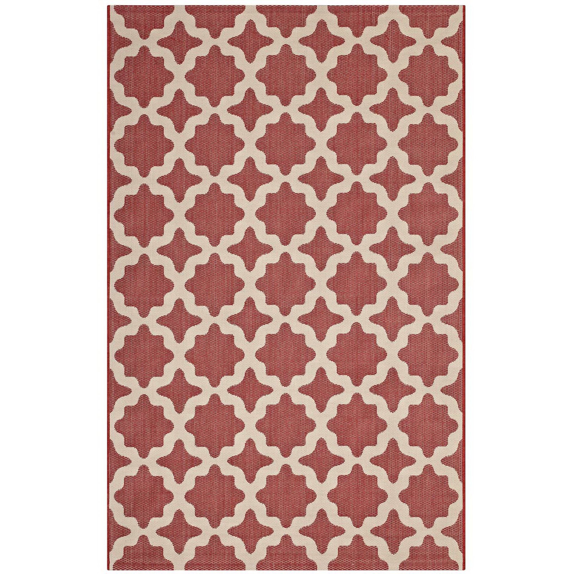 Cerelia Moroccan Trellis Indoor and Outdoor 8x10 Area Rug