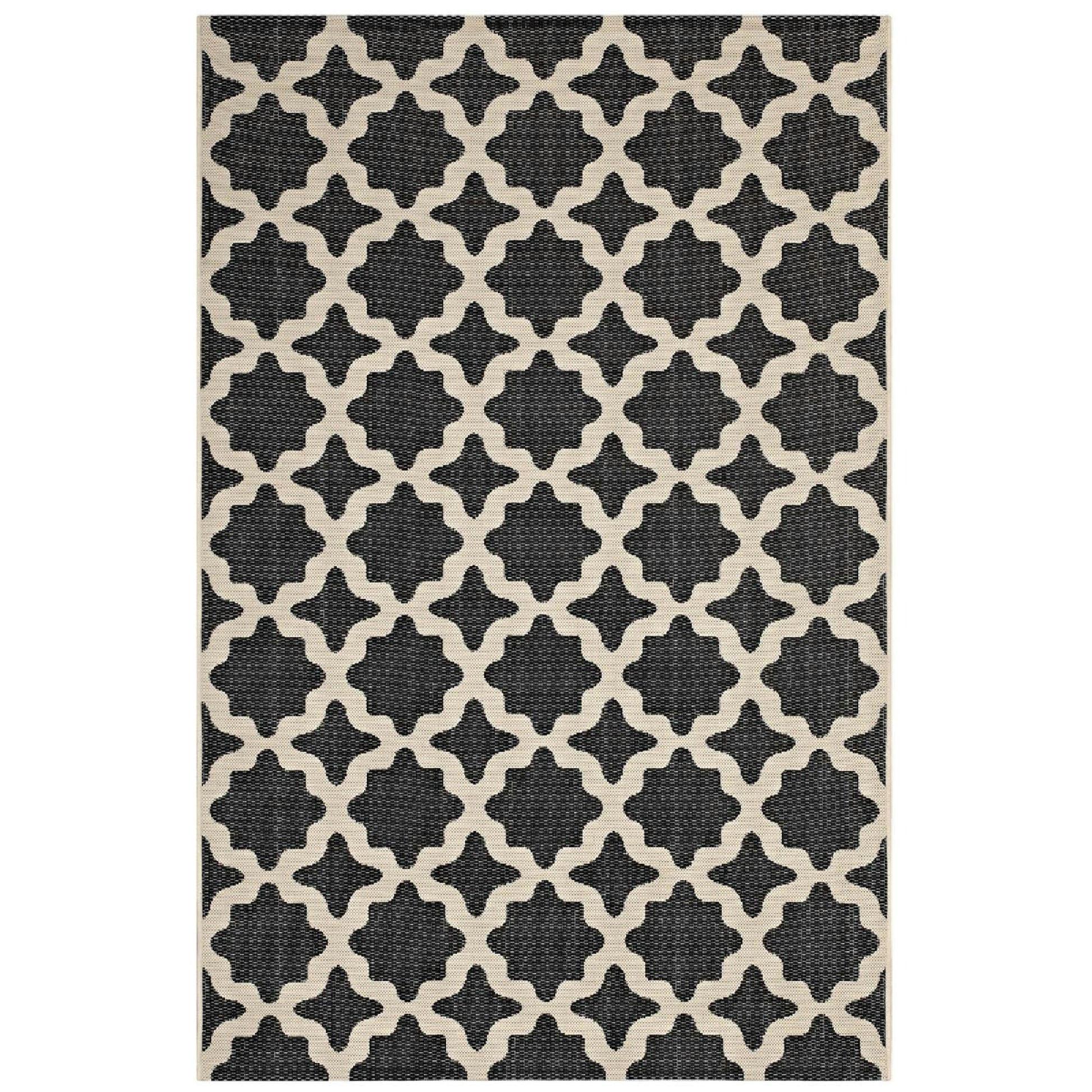 Cerelia Moroccan Trellis Indoor and Outdoor 5x8 Area Rug