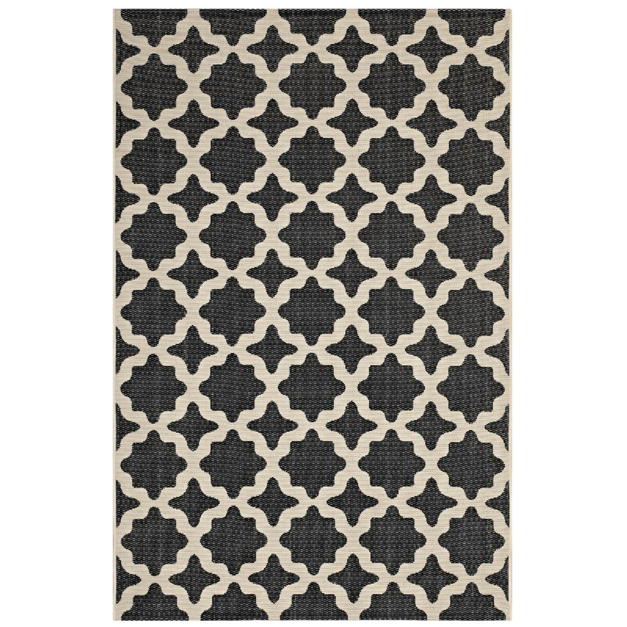Cerelia Moroccan Trellis Indoor and Outdoor 5x8 Area Rug