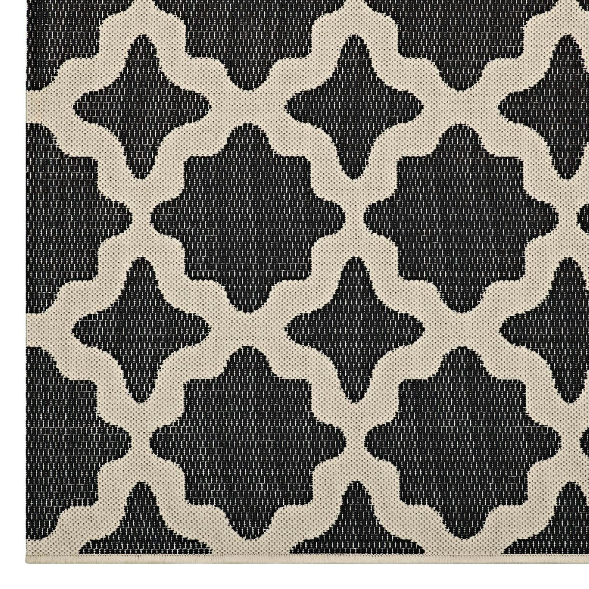Cerelia Moroccan Trellis Indoor and Outdoor 5x8 Area Rug